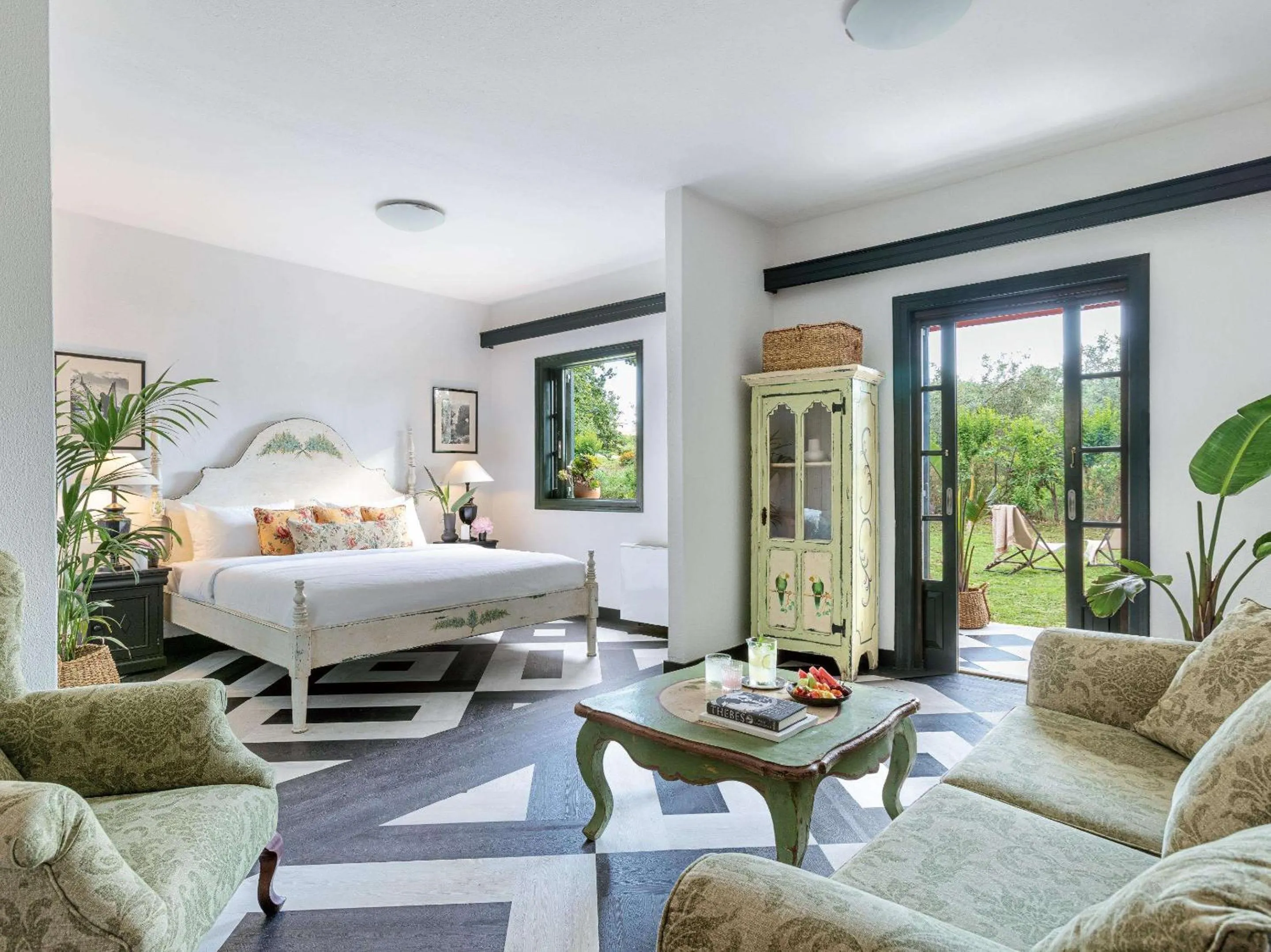 Bedroom, Bed in Grecotel LUXME Costa Botanica