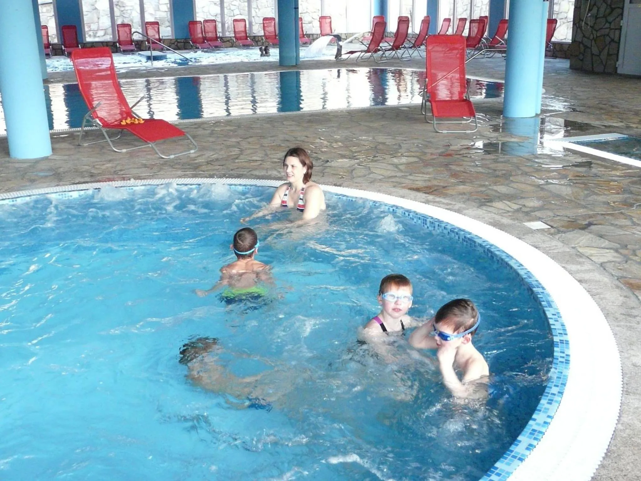 Swimming pool in Golf Resort Hotel Konopiště