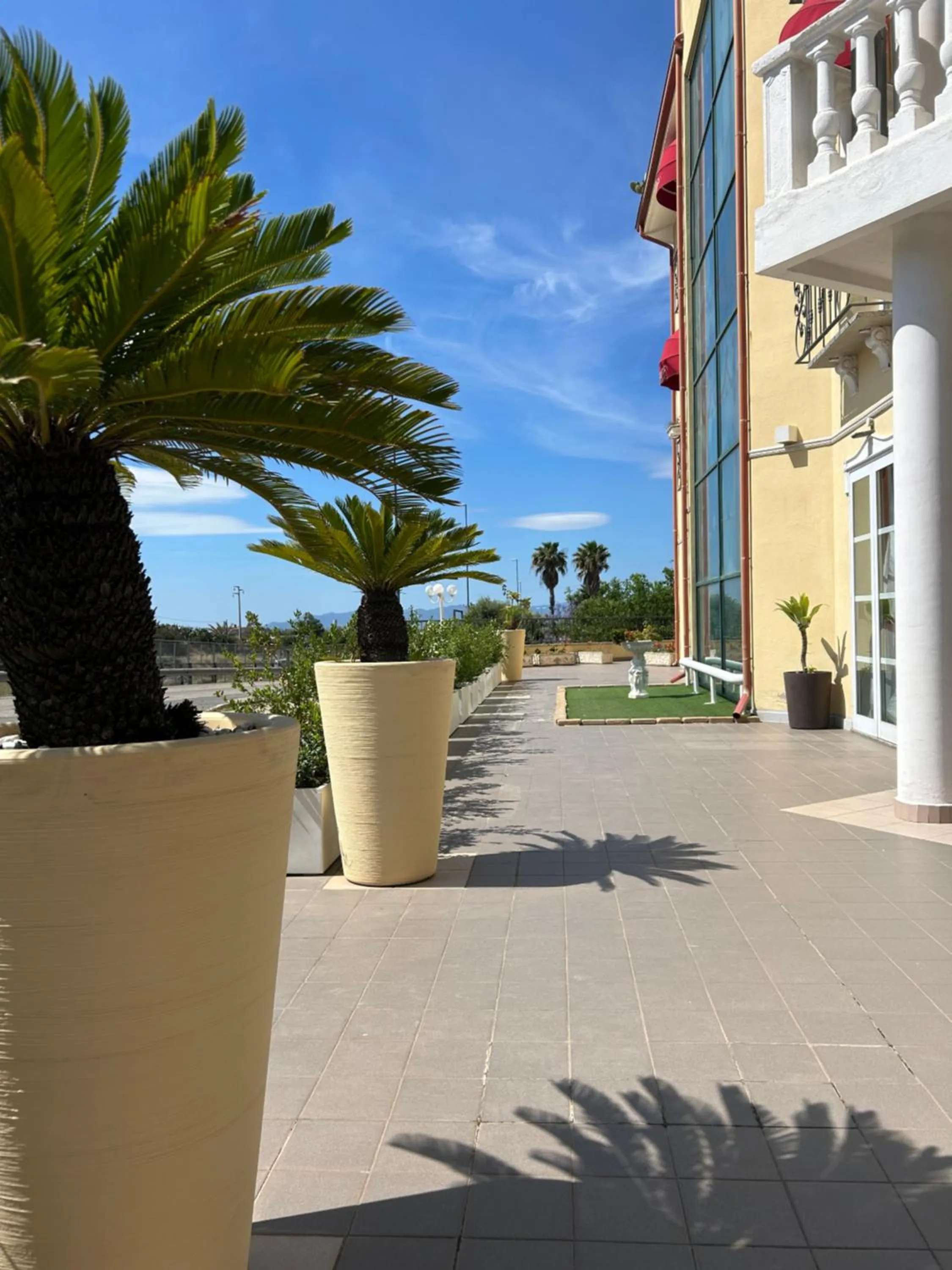 Property building in Hotel Palladium