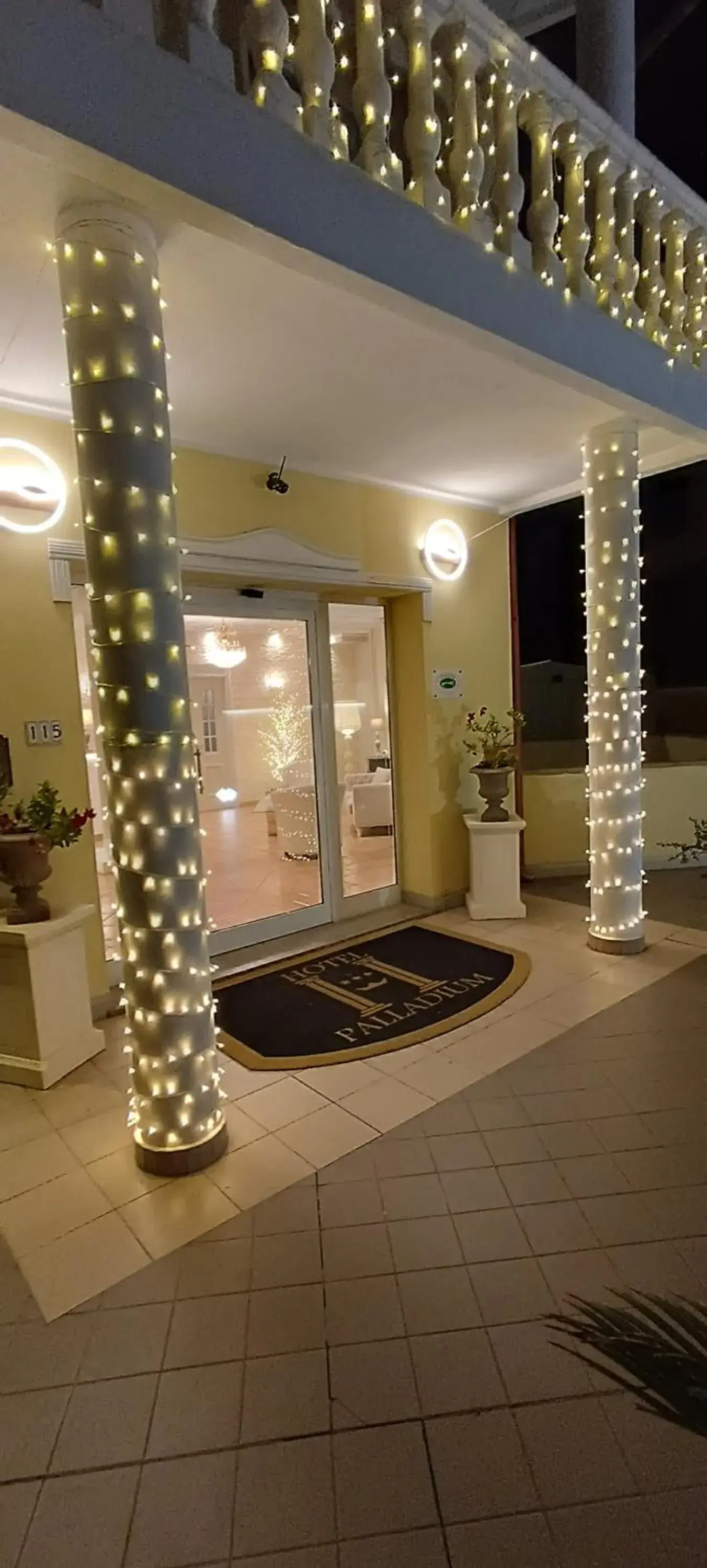 Property building in Hotel Palladium Property building in Hotel Palladium