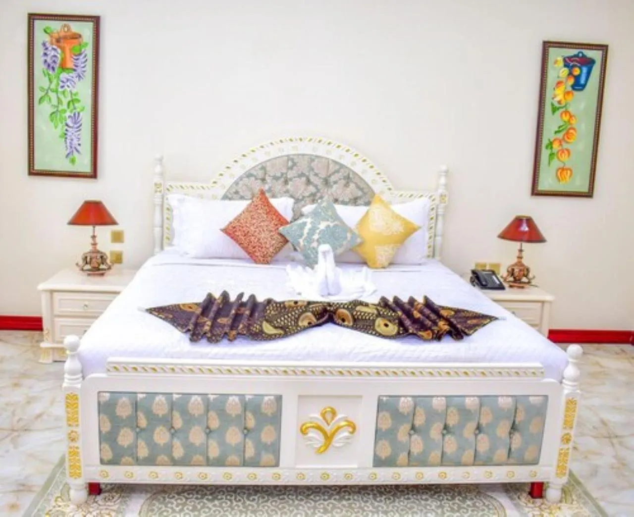 Bed in Madinat Al Bahr Business & Spa Hotel