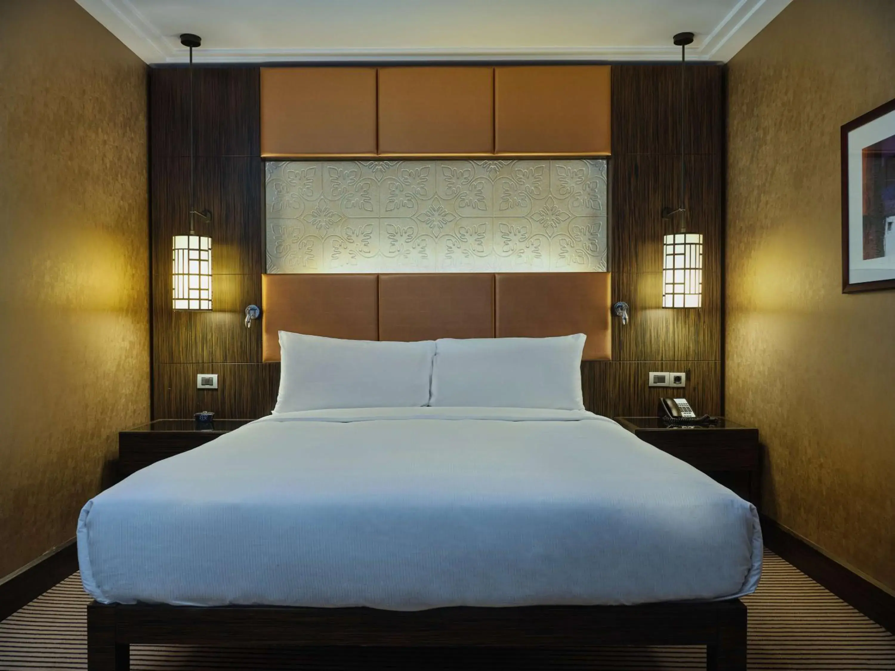 Bed in Hilton Baku Bed in Hilton Baku