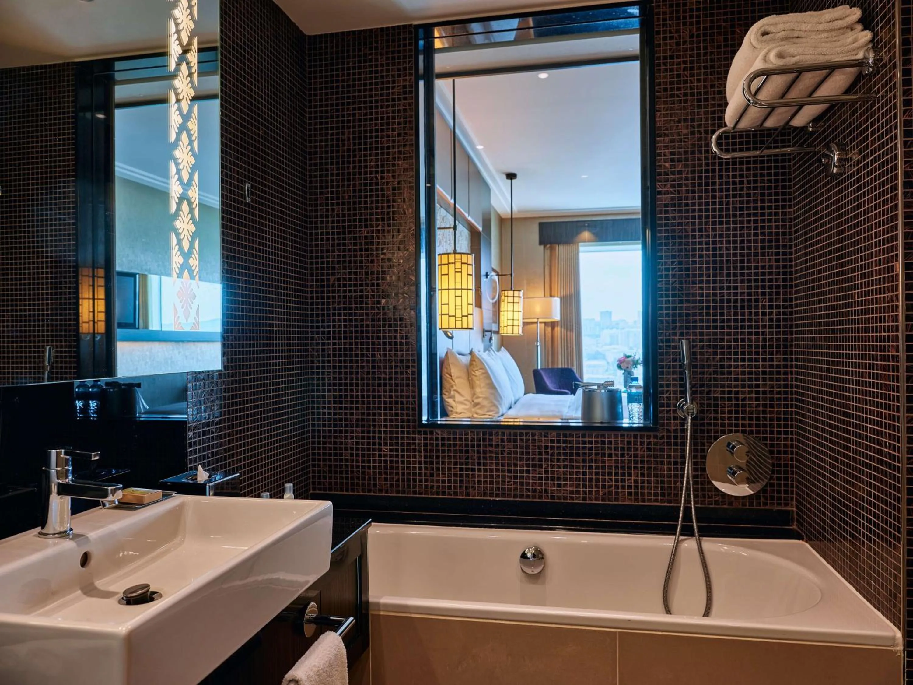 Bathroom in Hilton Baku