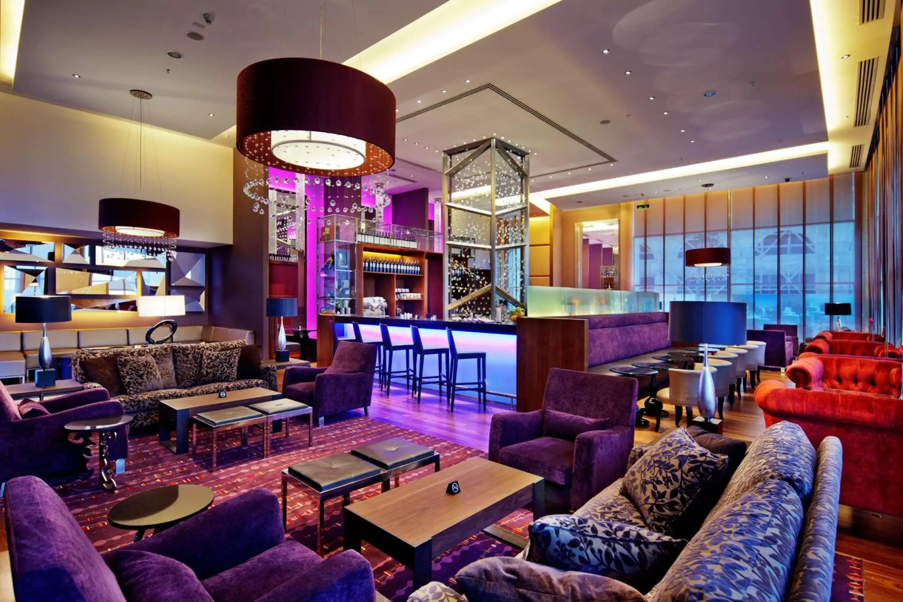 Lounge or bar in Hilton Baku Lounge or bar in Hilton Baku