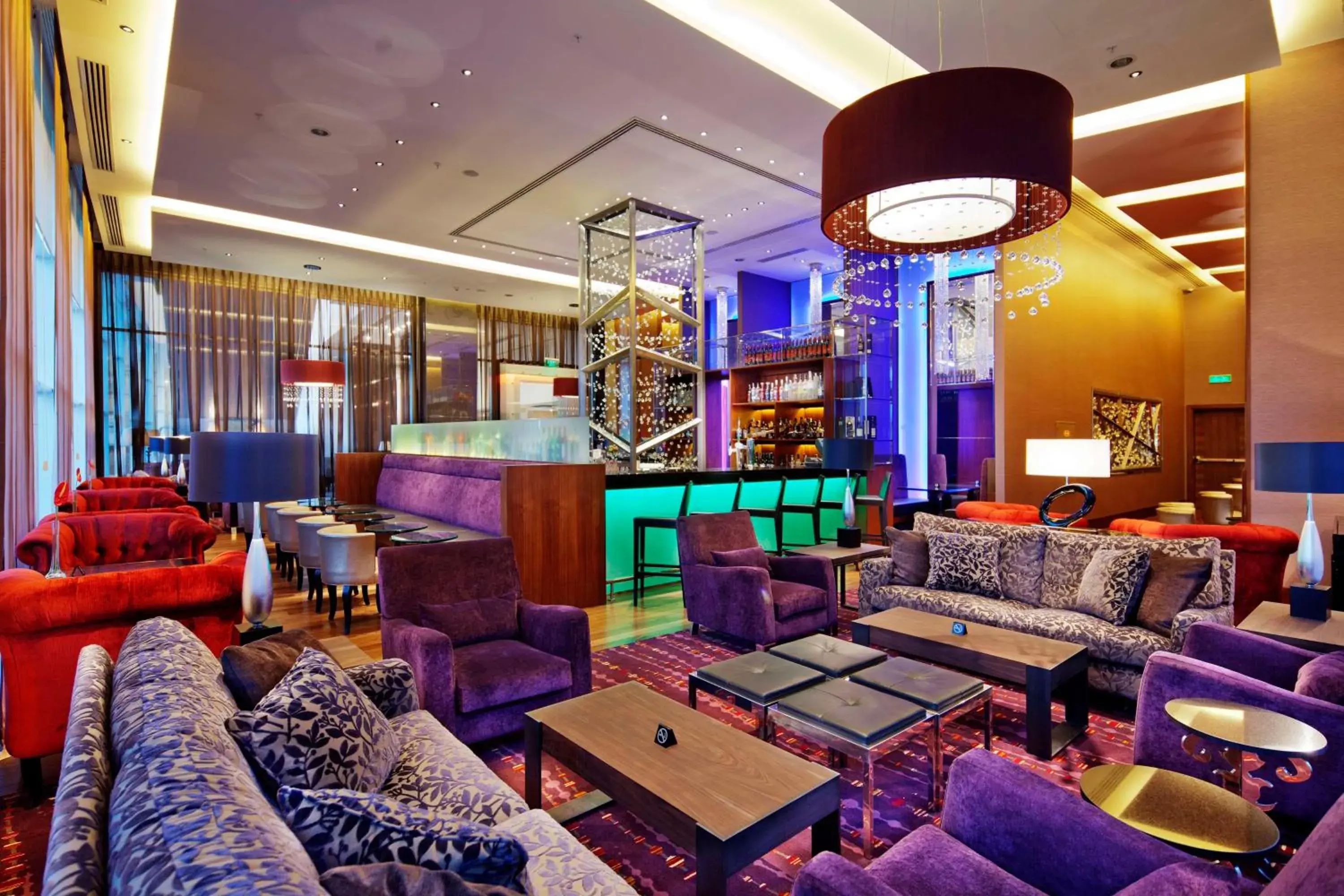 Lounge or bar in Hilton Baku Lounge or bar in Hilton Baku
