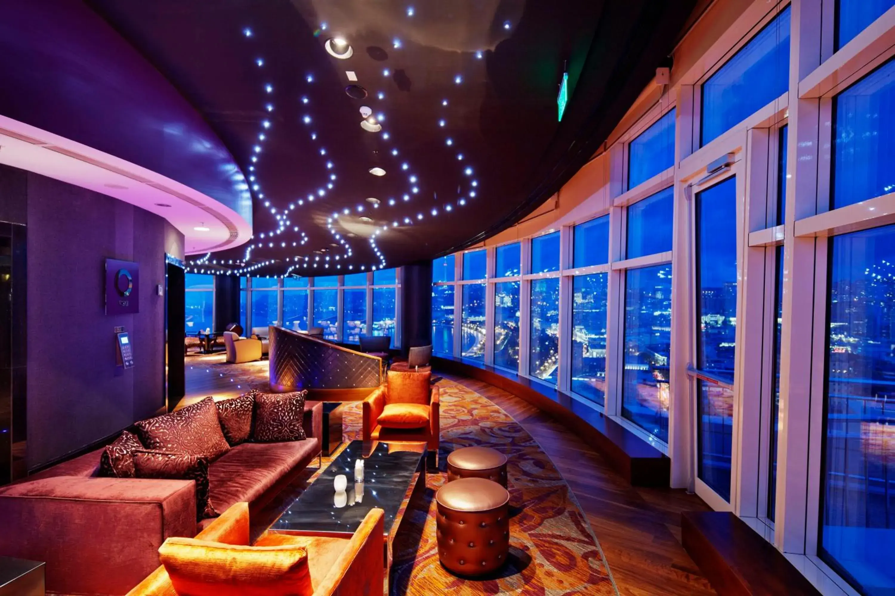 Lounge or bar in Hilton Baku Lounge or bar in Hilton Baku