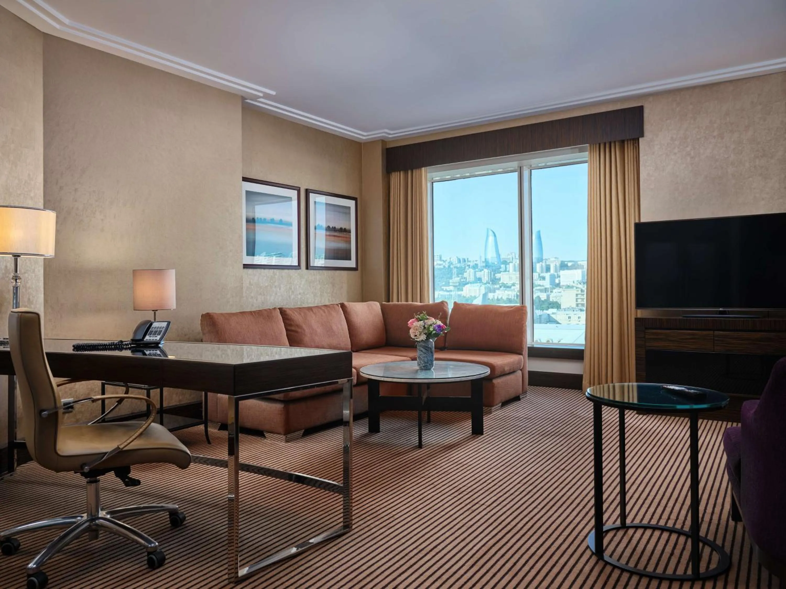 Bedroom in Hilton Baku