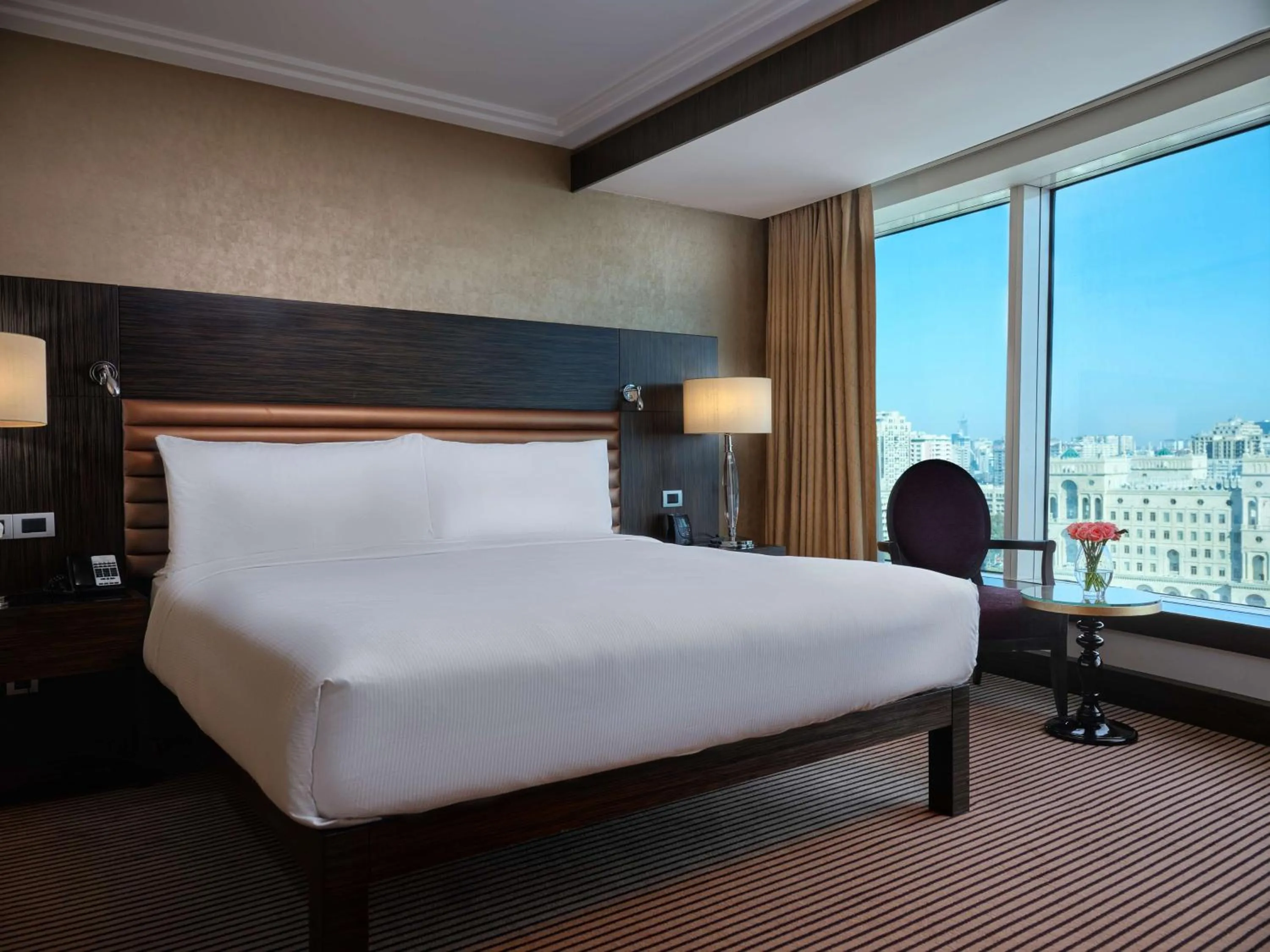 Bed in Hilton Baku