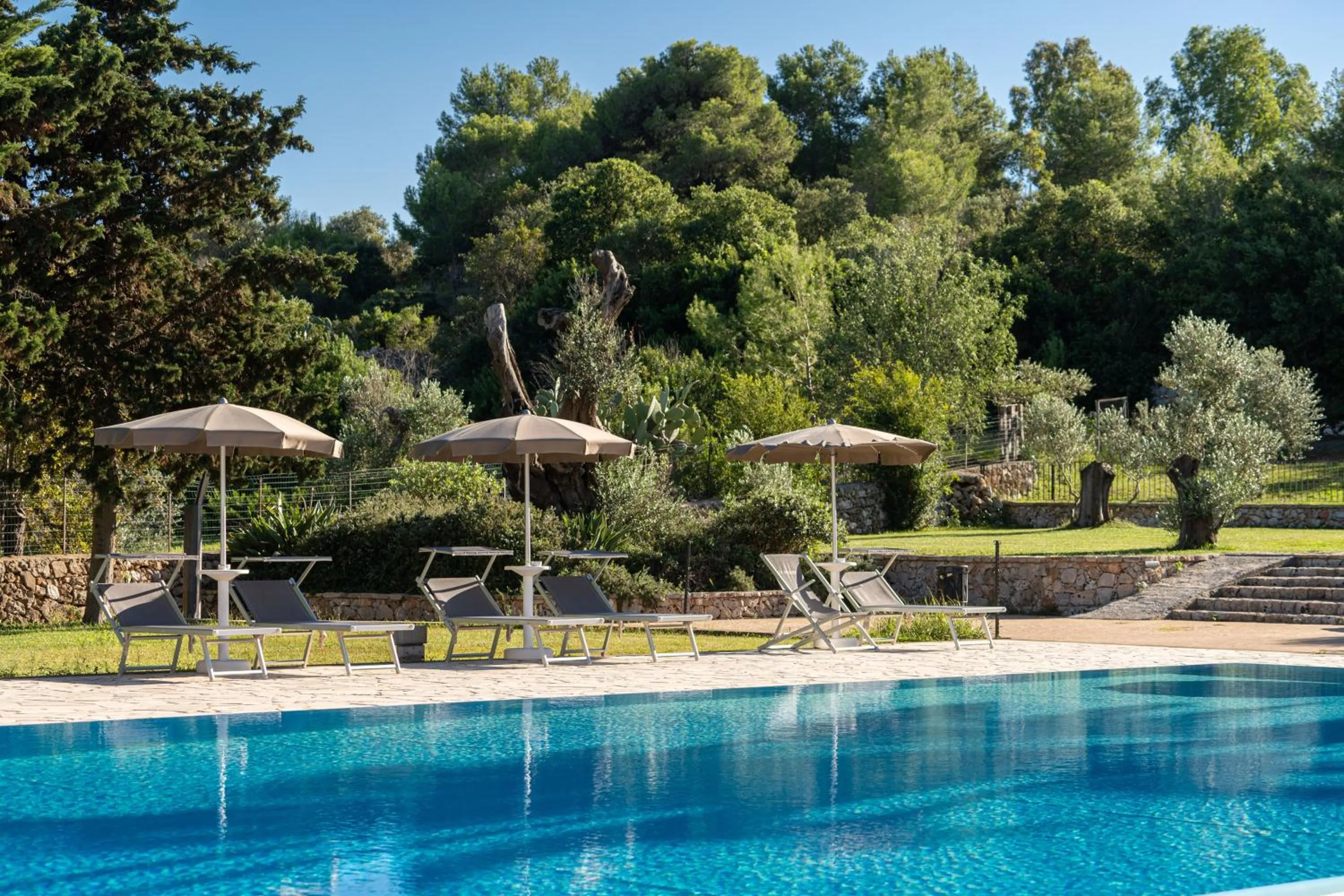Swimming pool in Hotel Masseria Le Pajare