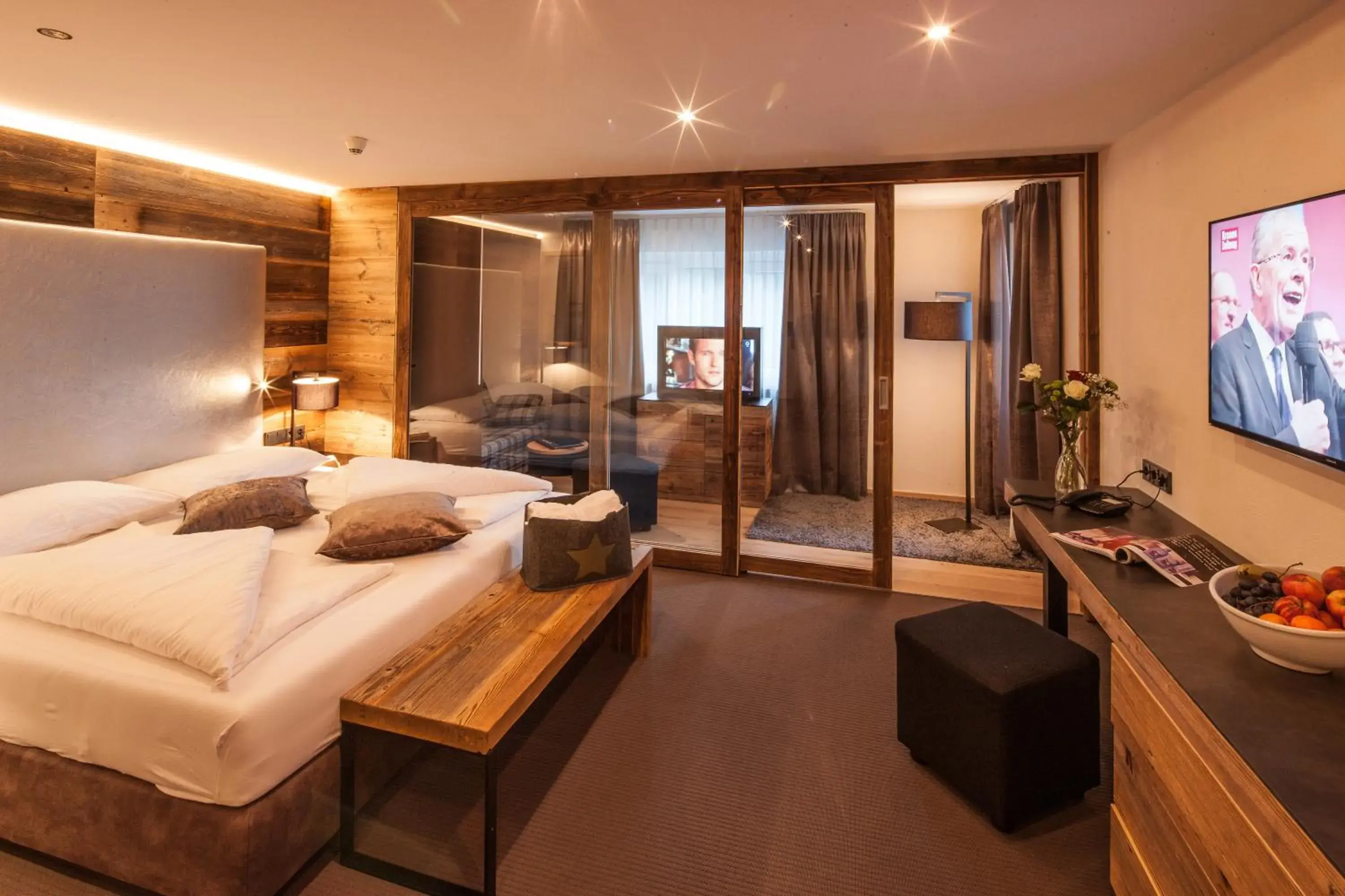 One-Bedroom Suite in Boutique Hotel die Mittagspitze Superior One-Bedroom Suite in Boutique Hotel die Mittagspitze Superior