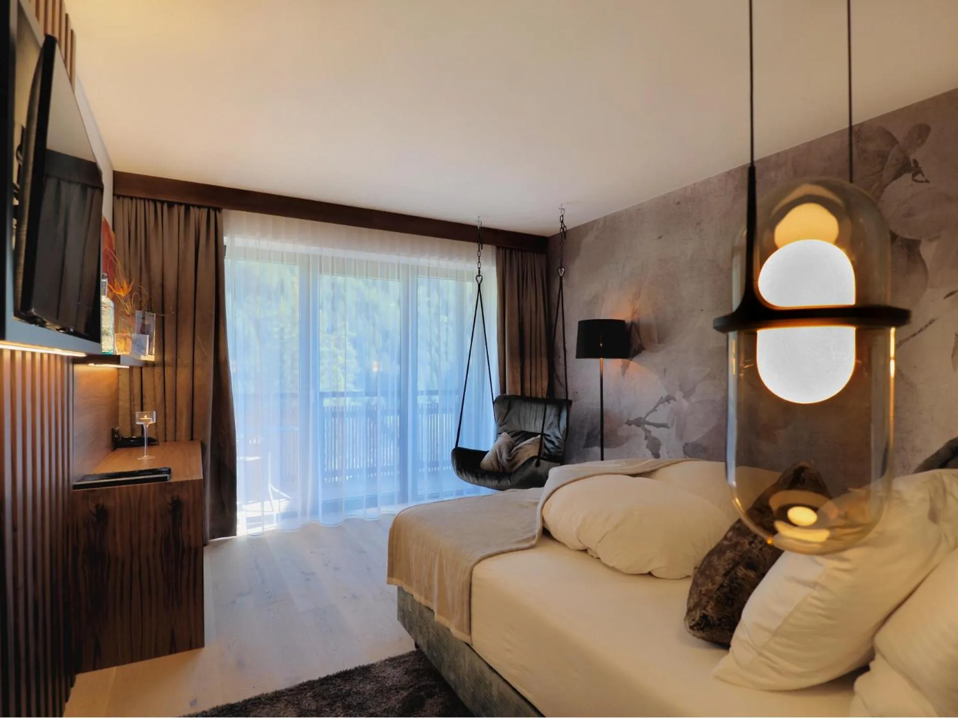 TV and multimedia, Bed in Boutique Hotel die Mittagspitze Superior