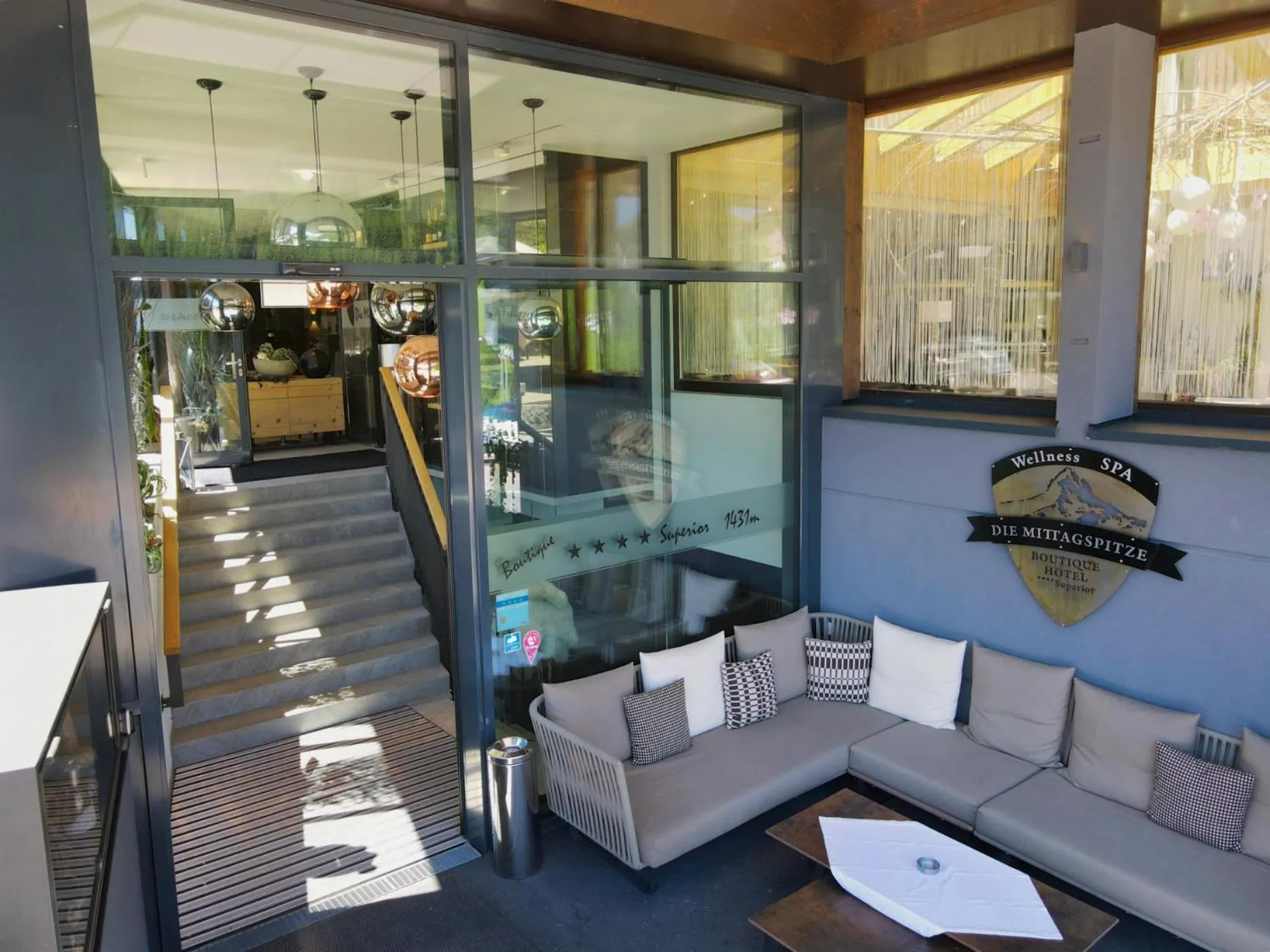 Facade/entrance in Boutique Hotel die Mittagspitze Superior