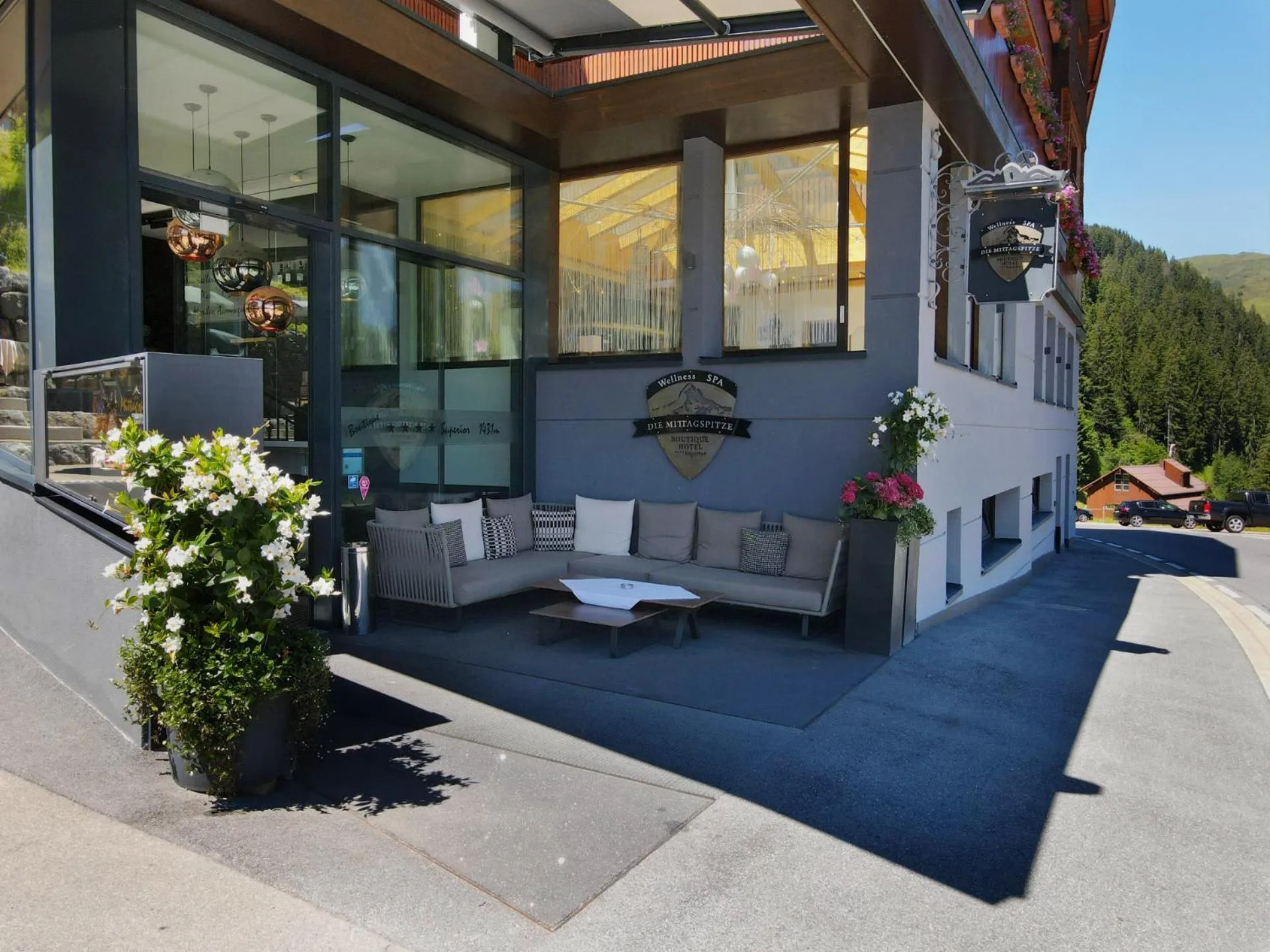 Facade/entrance in Boutique Hotel die Mittagspitze Superior