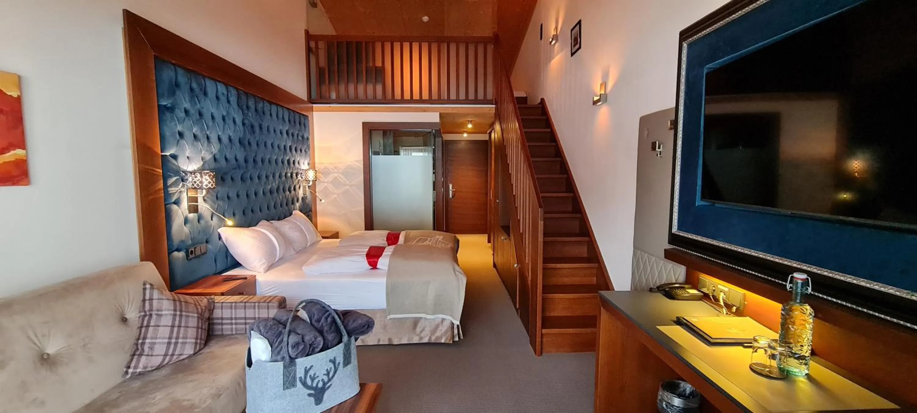 Bedroom, Bed in Boutique Hotel die Mittagspitze Superior