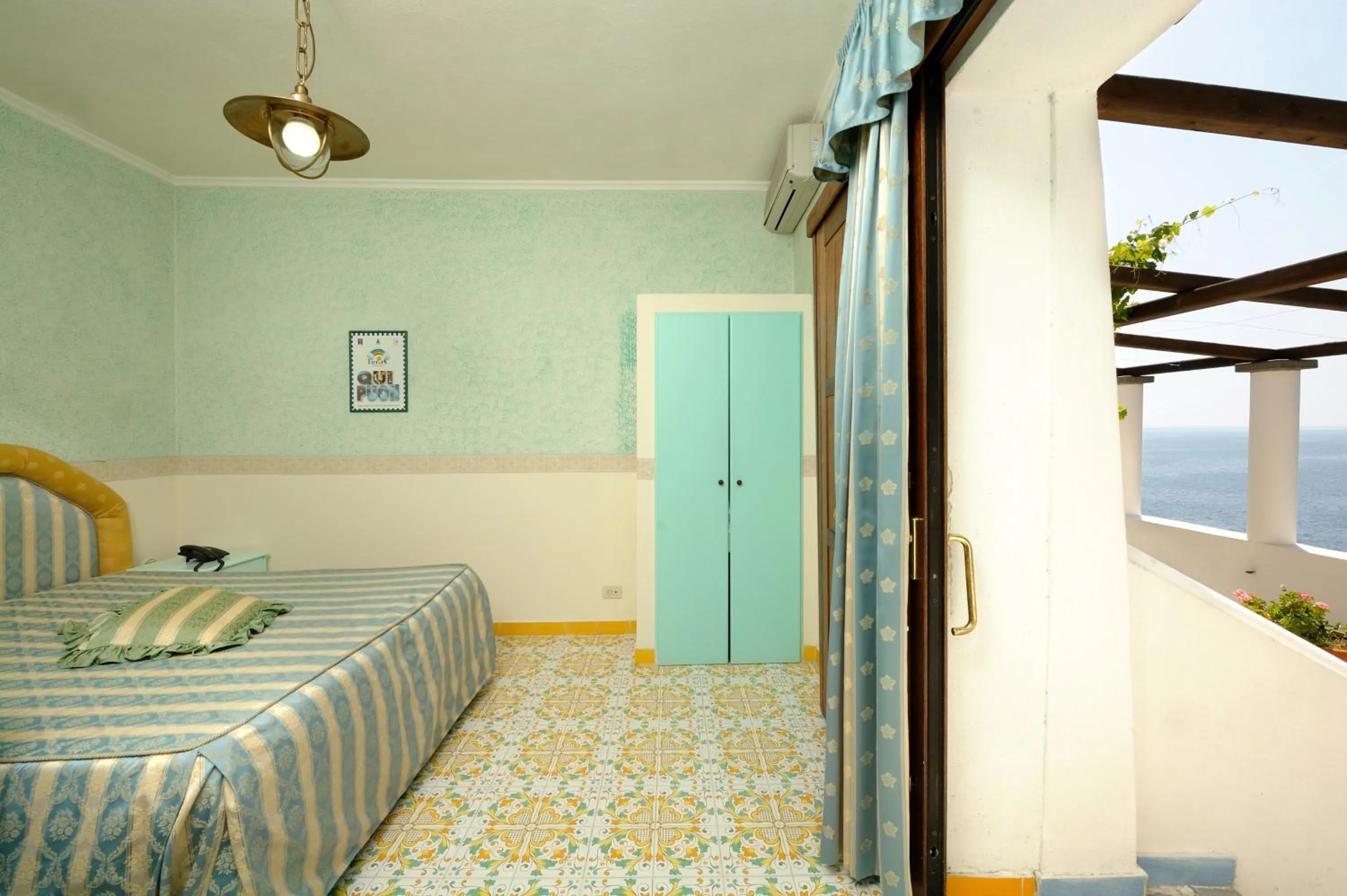Bed in La Locanda Del Fiordo