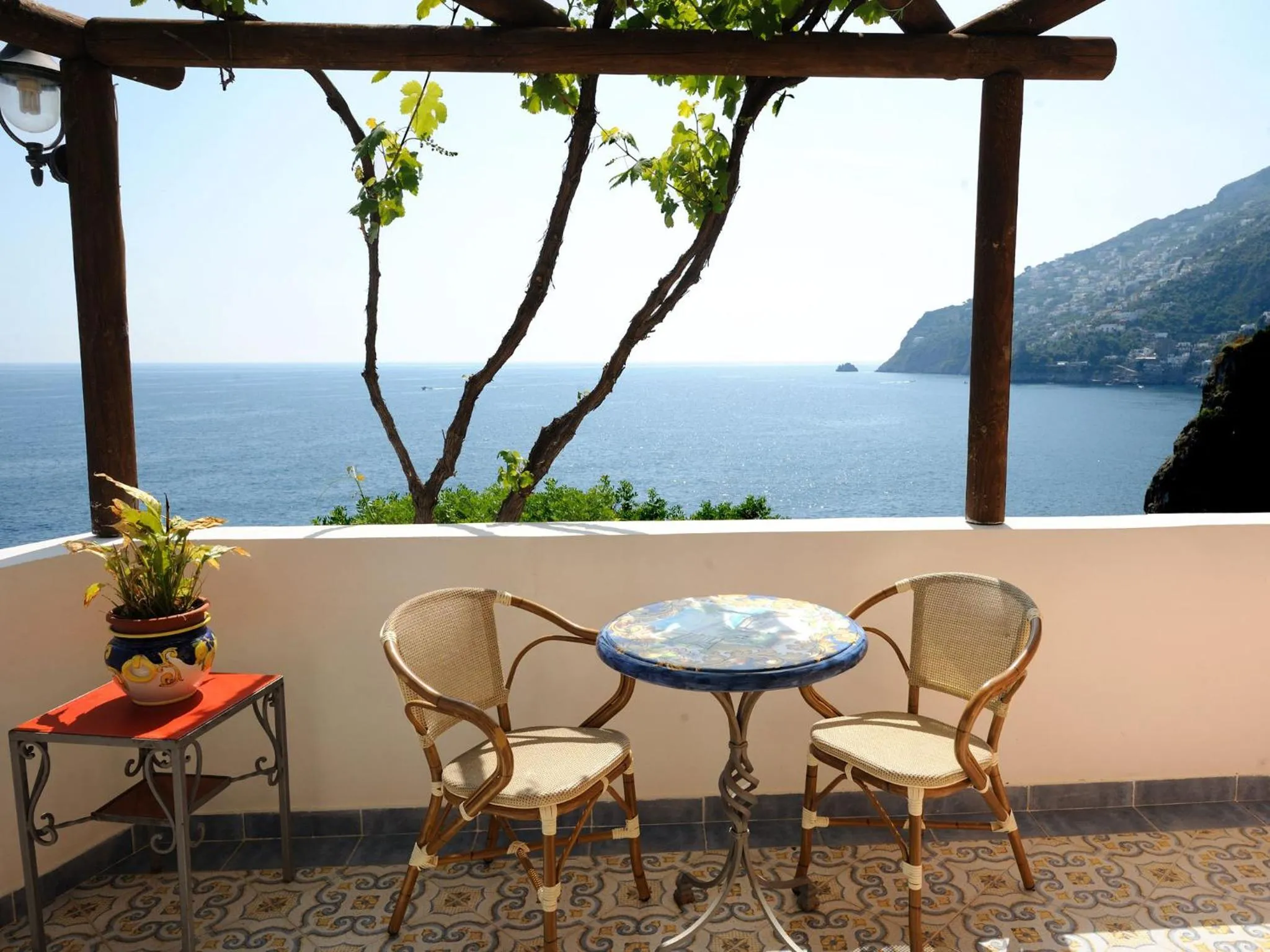 Patio in La Locanda Del Fiordo