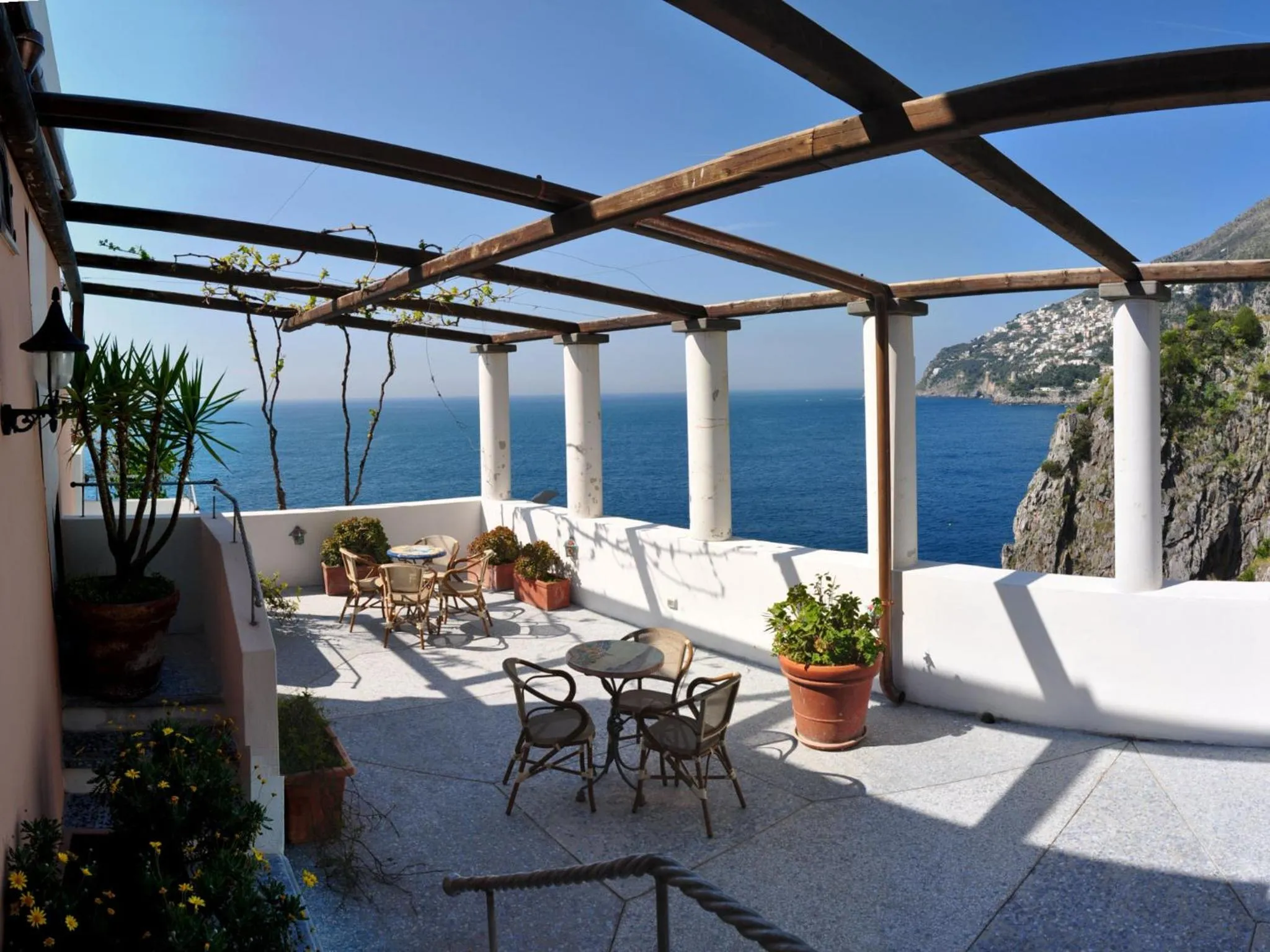 Patio in La Locanda Del Fiordo
