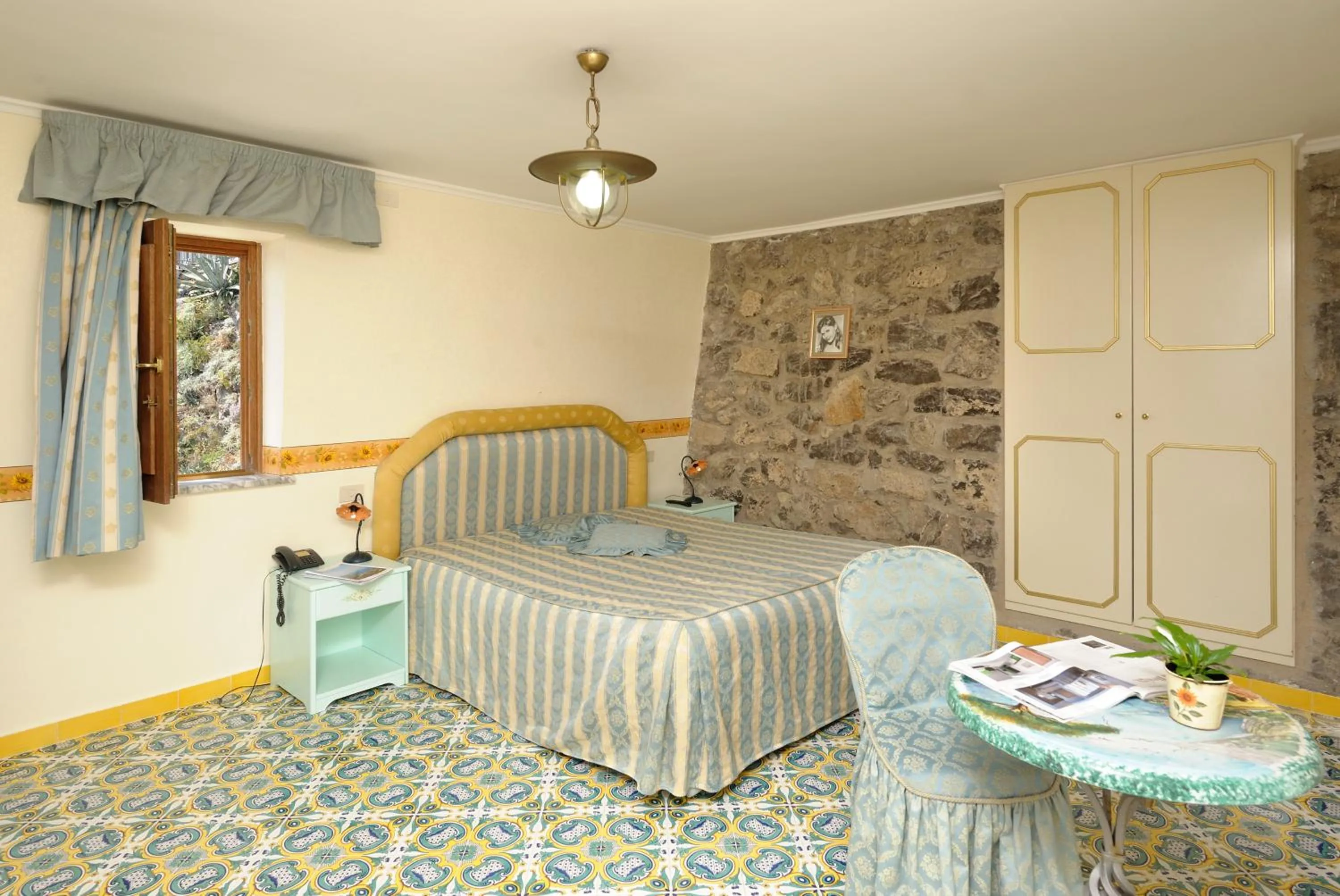 Bed in La Locanda Del Fiordo