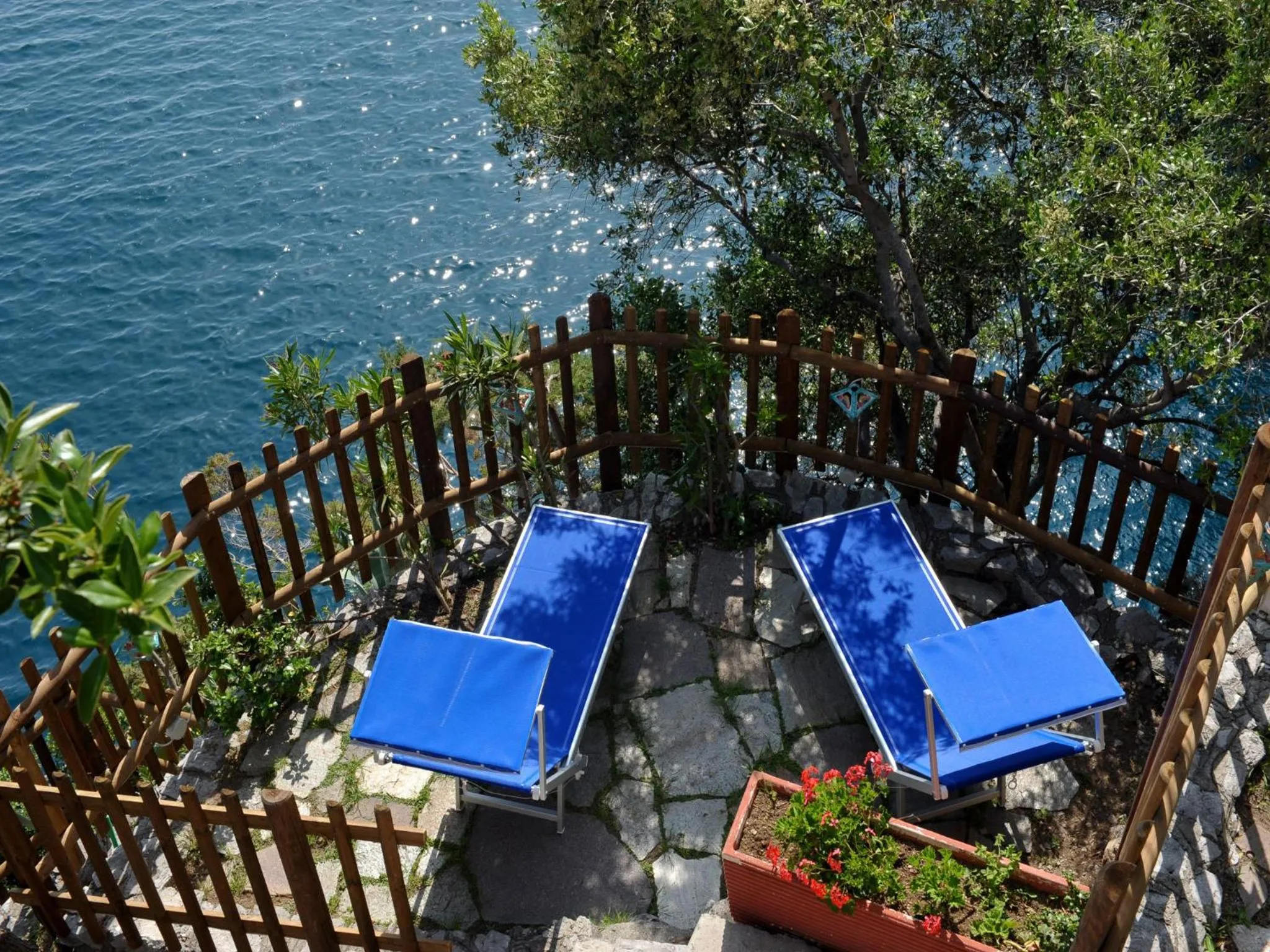 Patio in La Locanda Del Fiordo