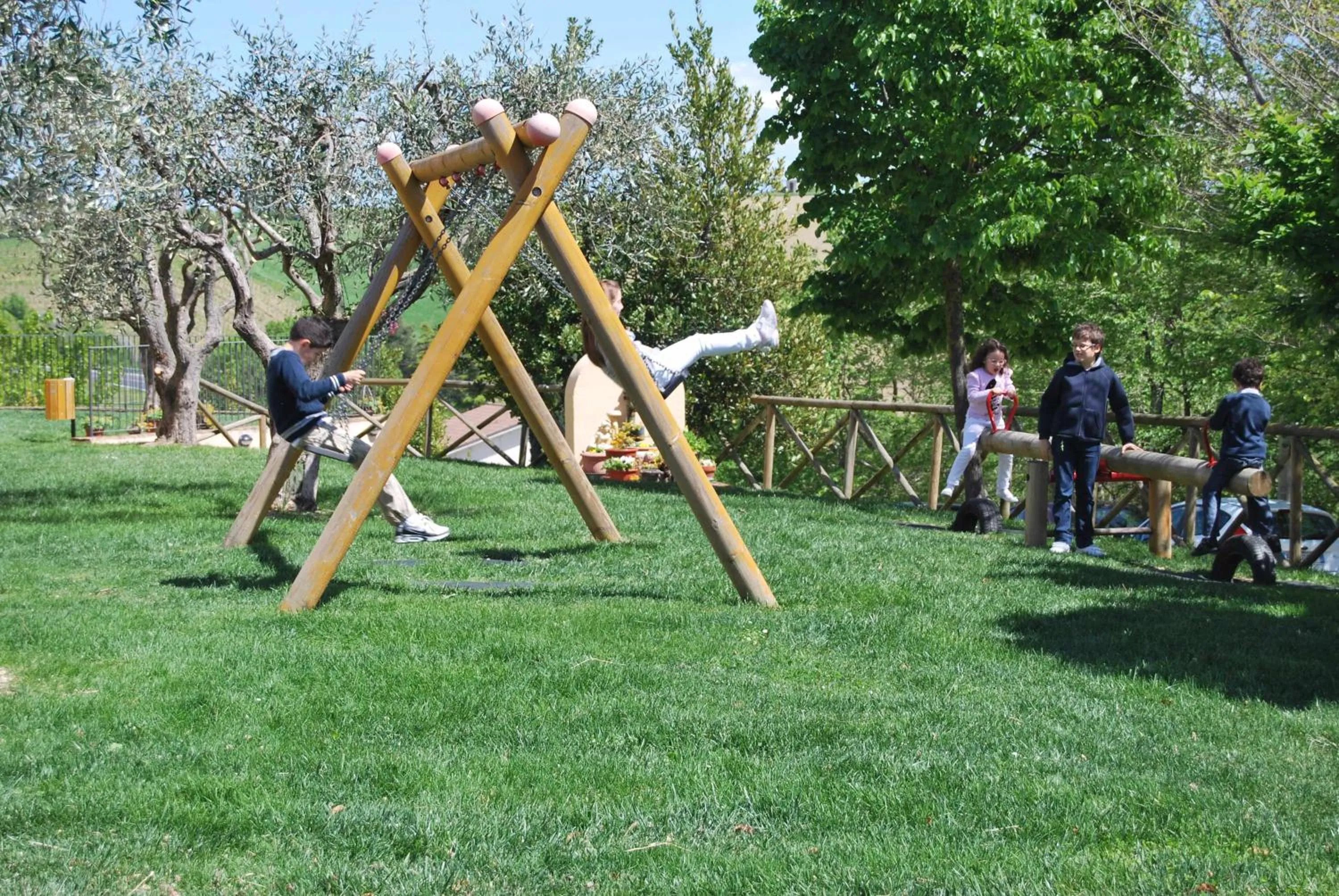 Children play ground in Cadabò