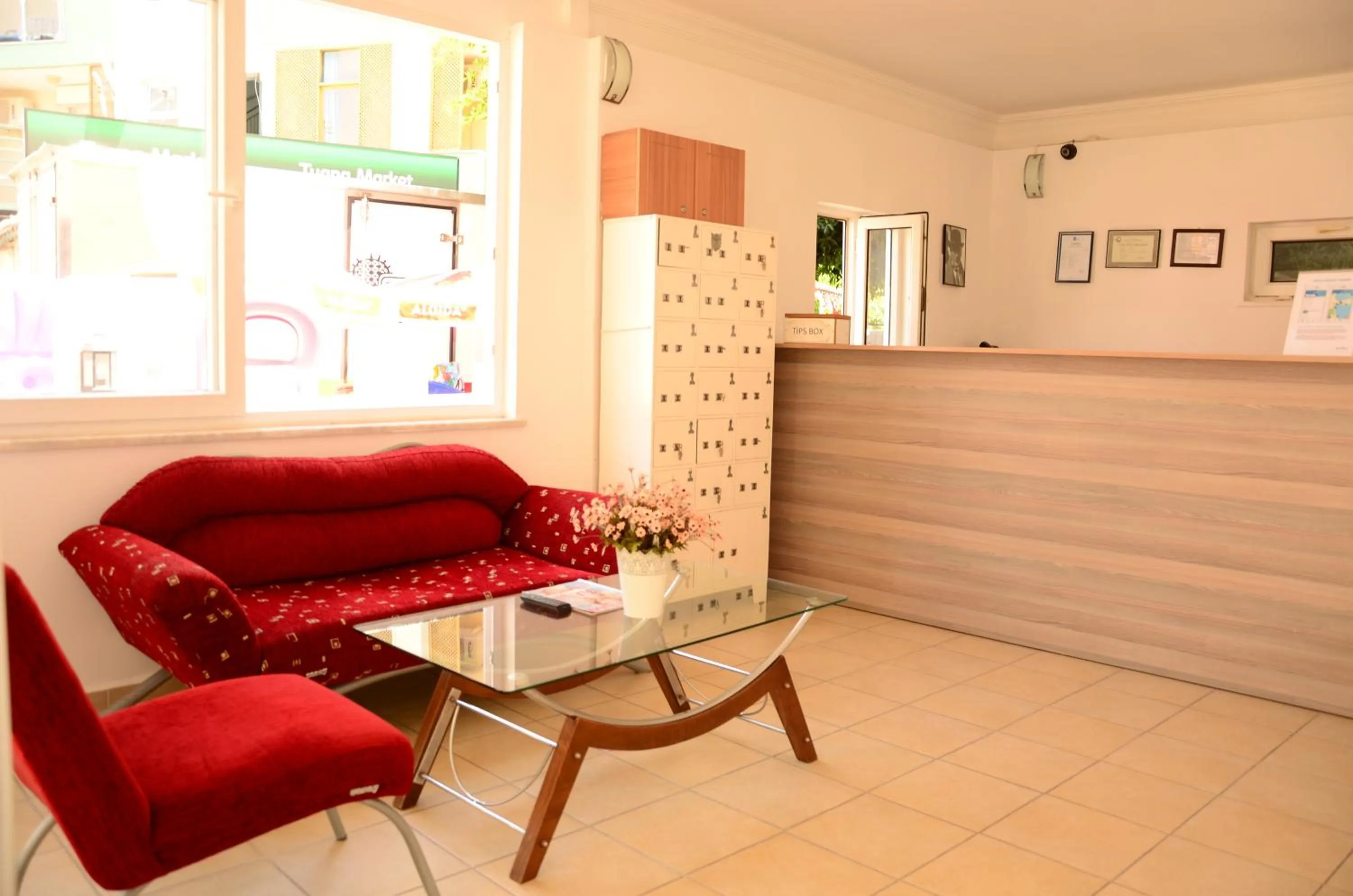 Living room in Sun Flower Apart Hotel