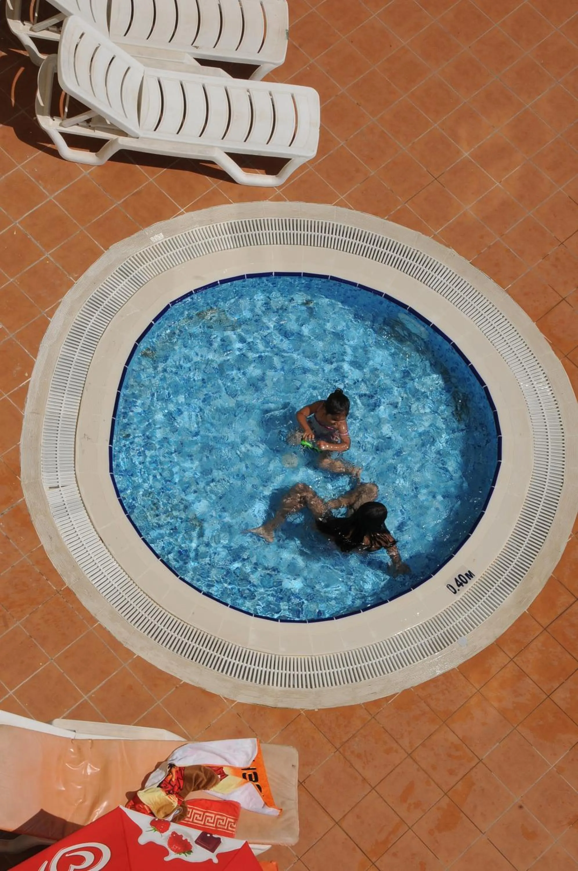 Swimming pool in Sun Flower Apart Hotel