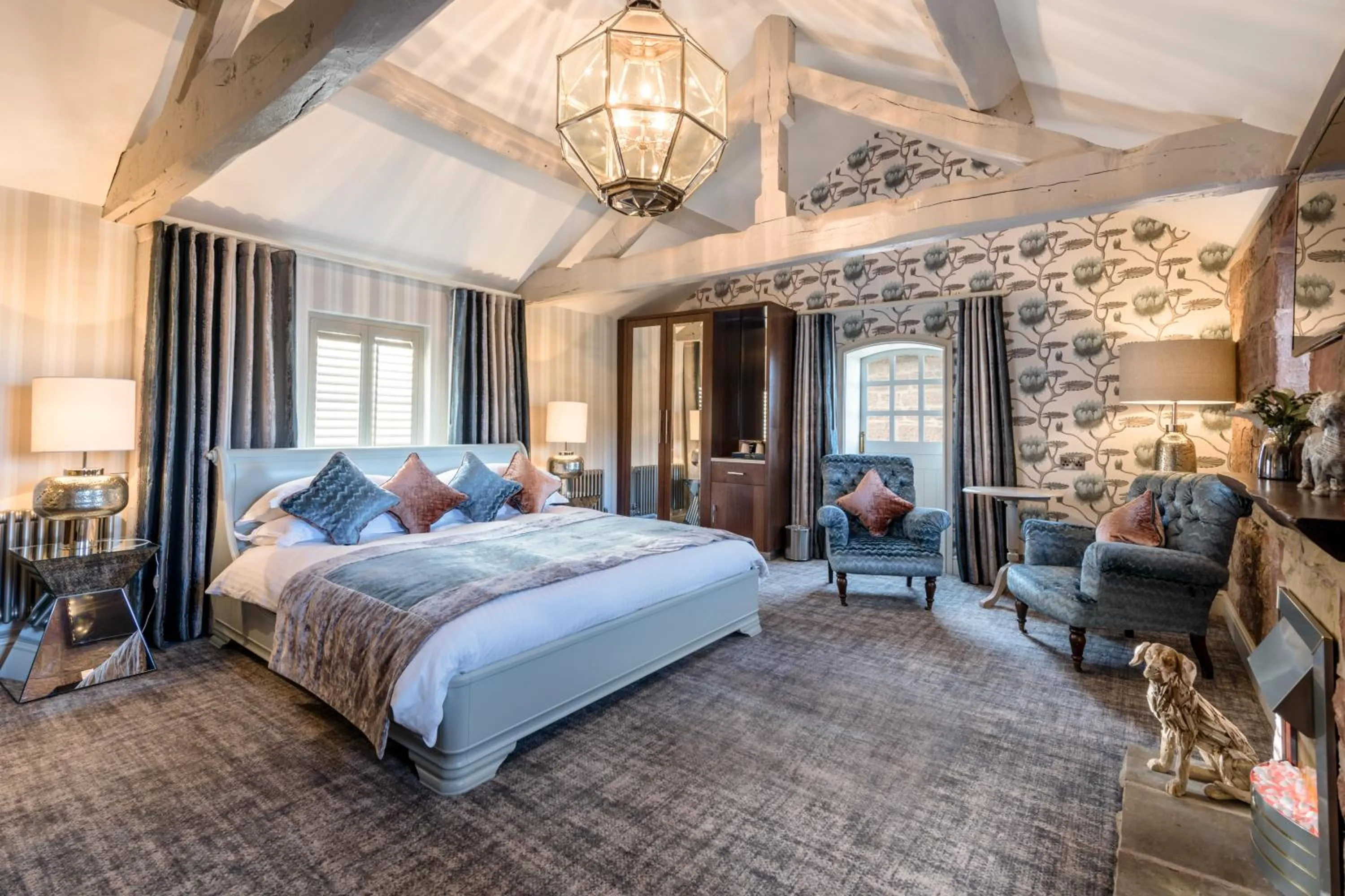 Bed in The Pheasant Inn