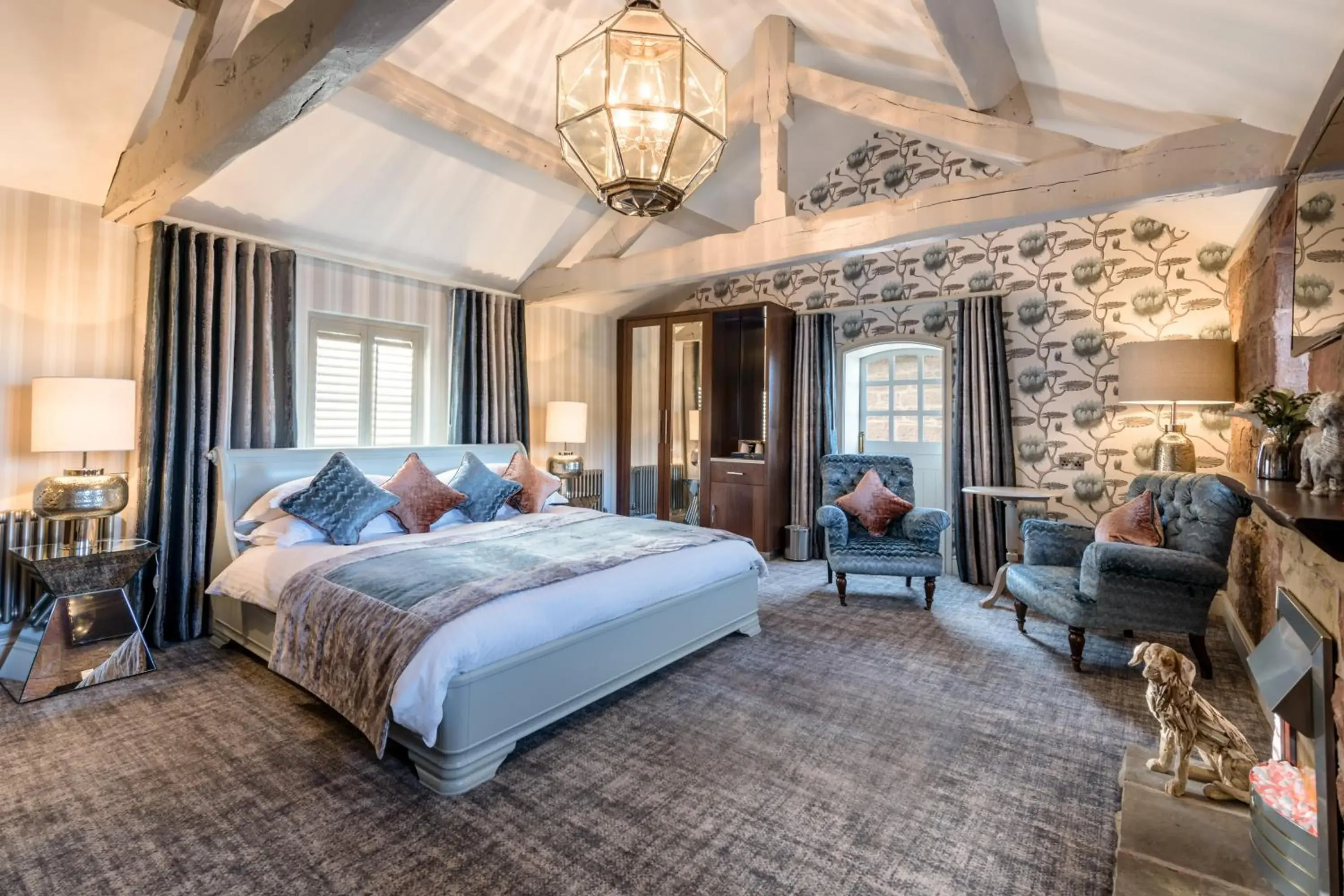 Bed in The Pheasant Inn Bed in The Pheasant Inn