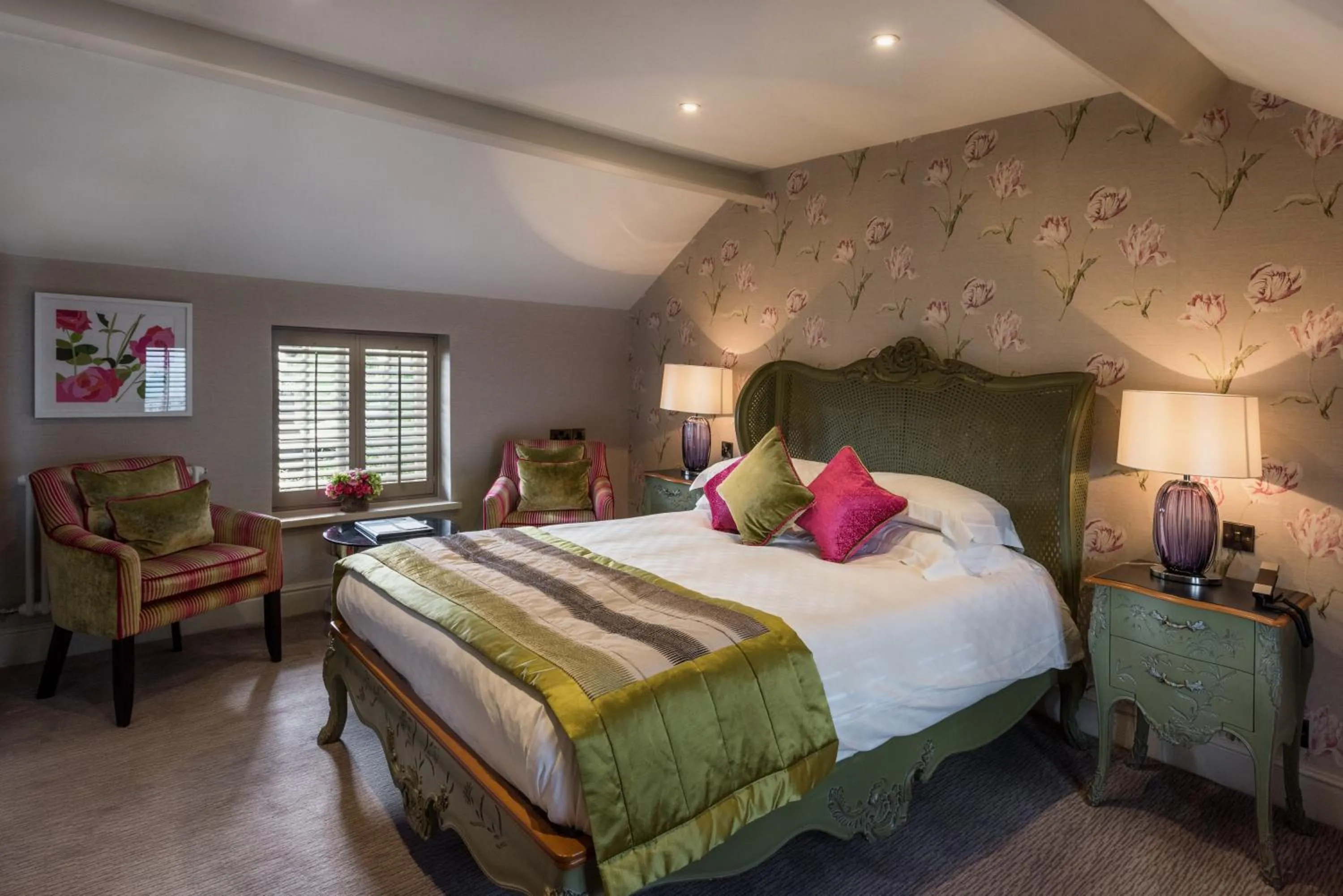 Bed in The Pheasant Inn