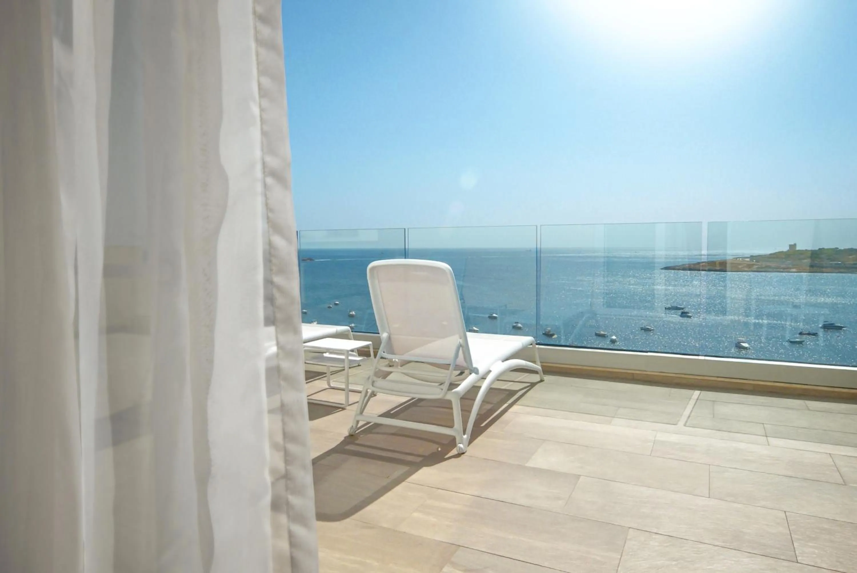 Balcony/Terrace in QAWRA Palace Resort & SPA