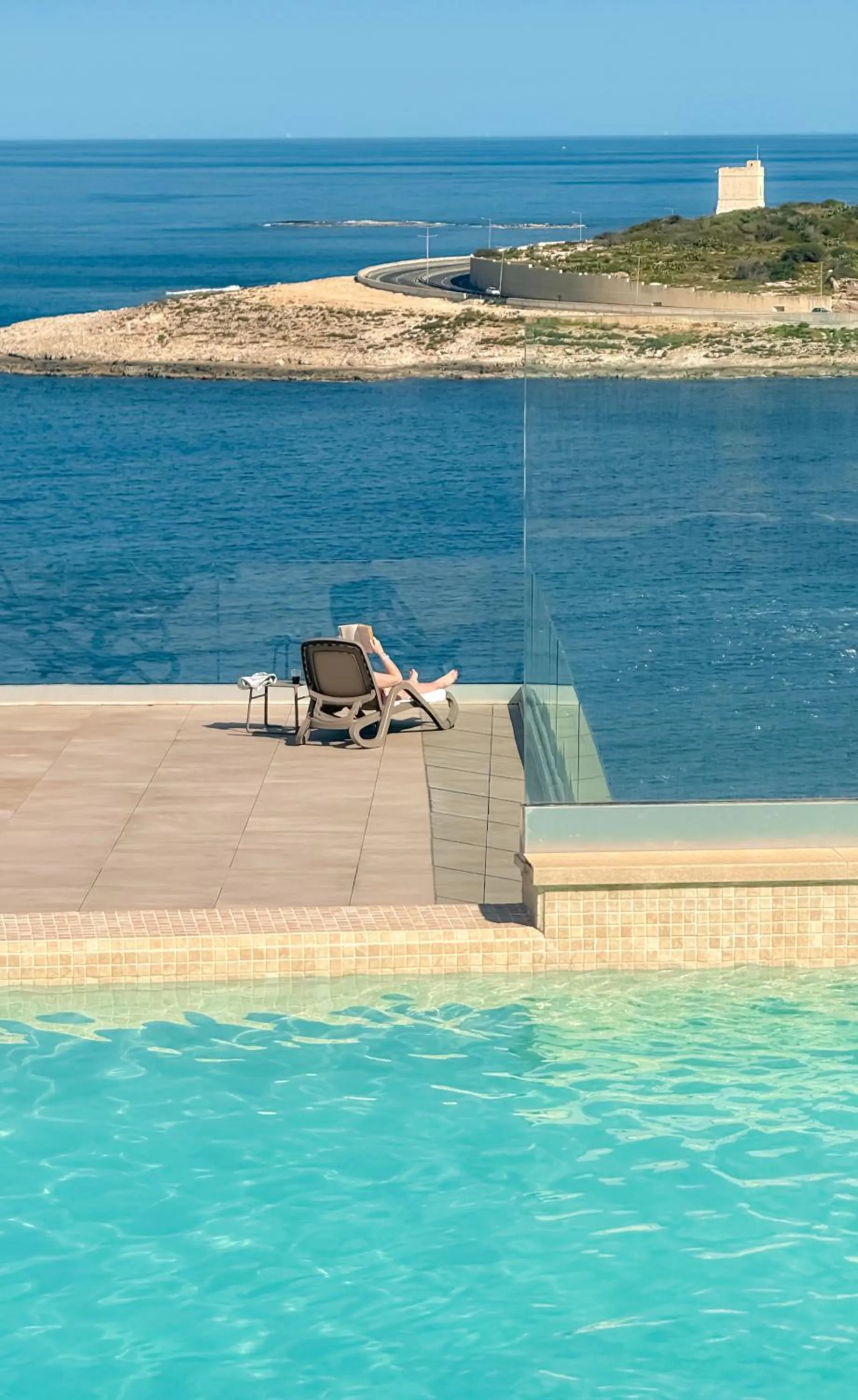 Swimming pool in QAWRA Palace Resort & SPA