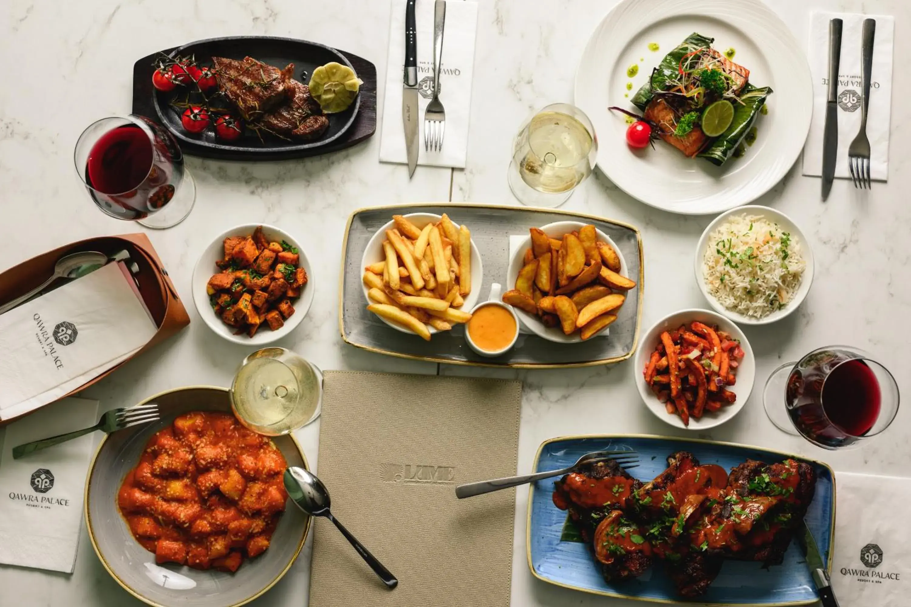 Food in QAWRA Palace Resort & SPA Food in QAWRA Palace Resort & SPA