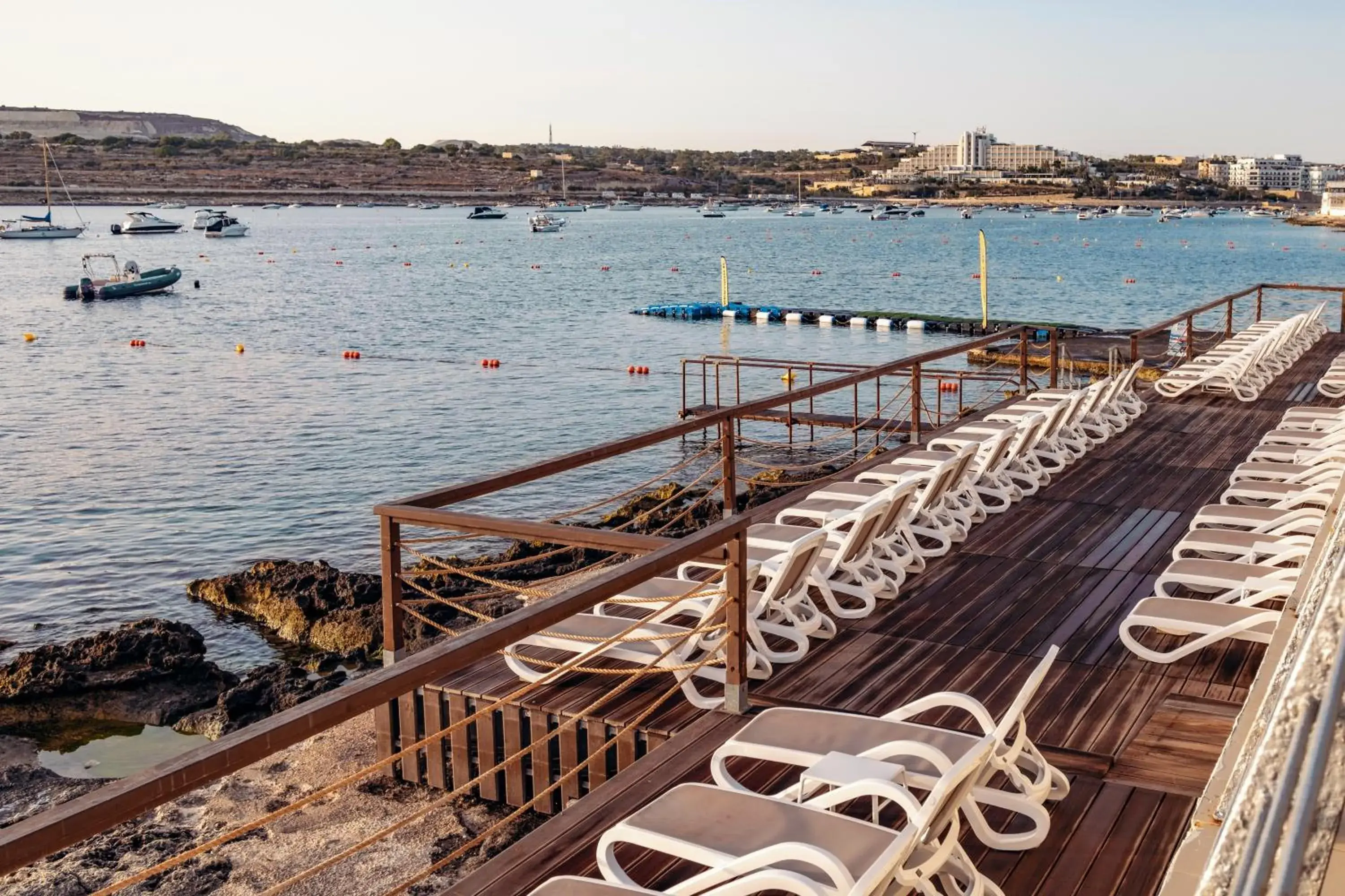 Sea view in QAWRA Palace Resort & SPA Sea view in QAWRA Palace Resort & SPA