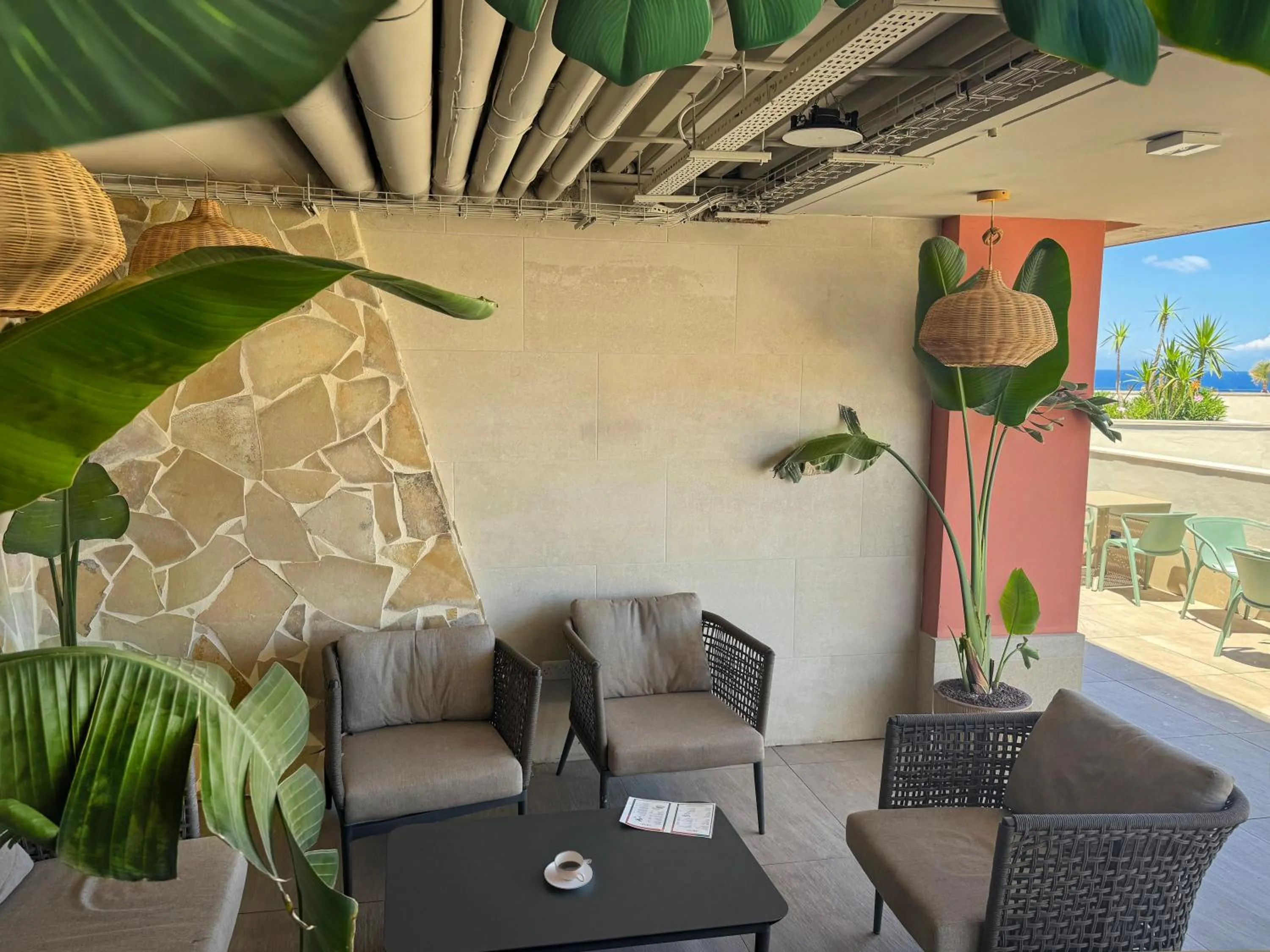 Seating area in QAWRA Palace Resort & SPA