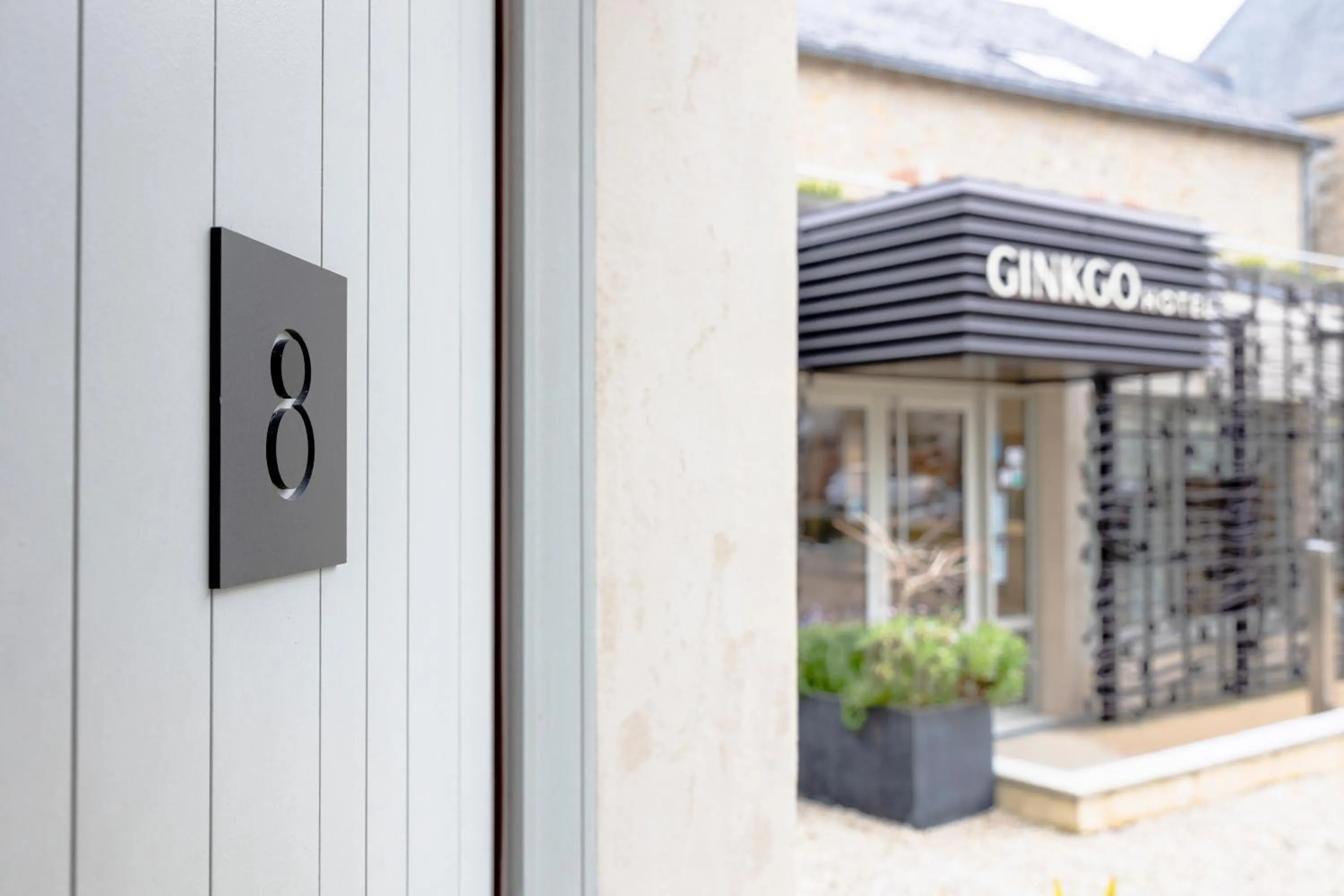 Facade/entrance in Hôtel Ginkgo - SPA Biloba