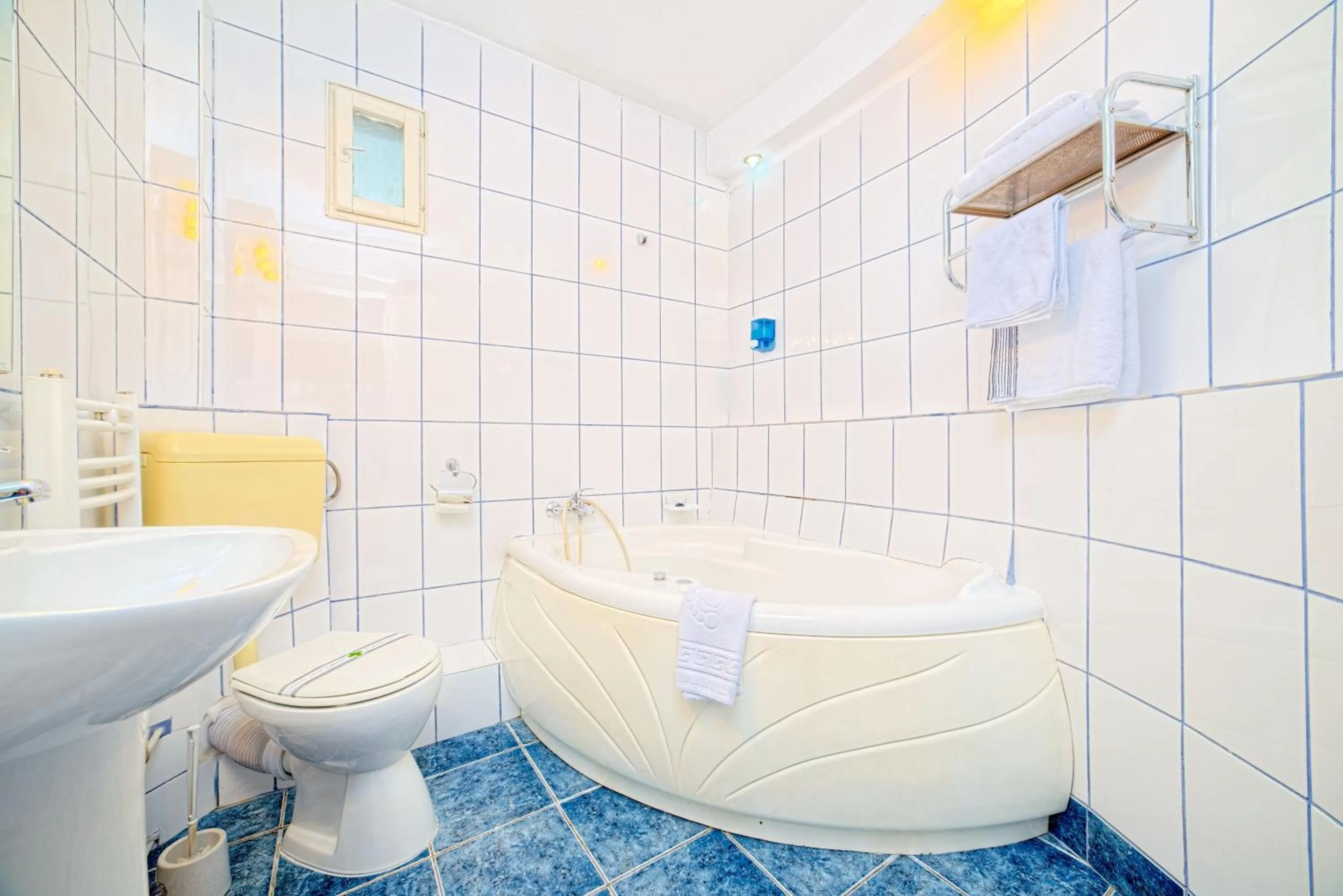 Bathroom in Pensiunea Leo