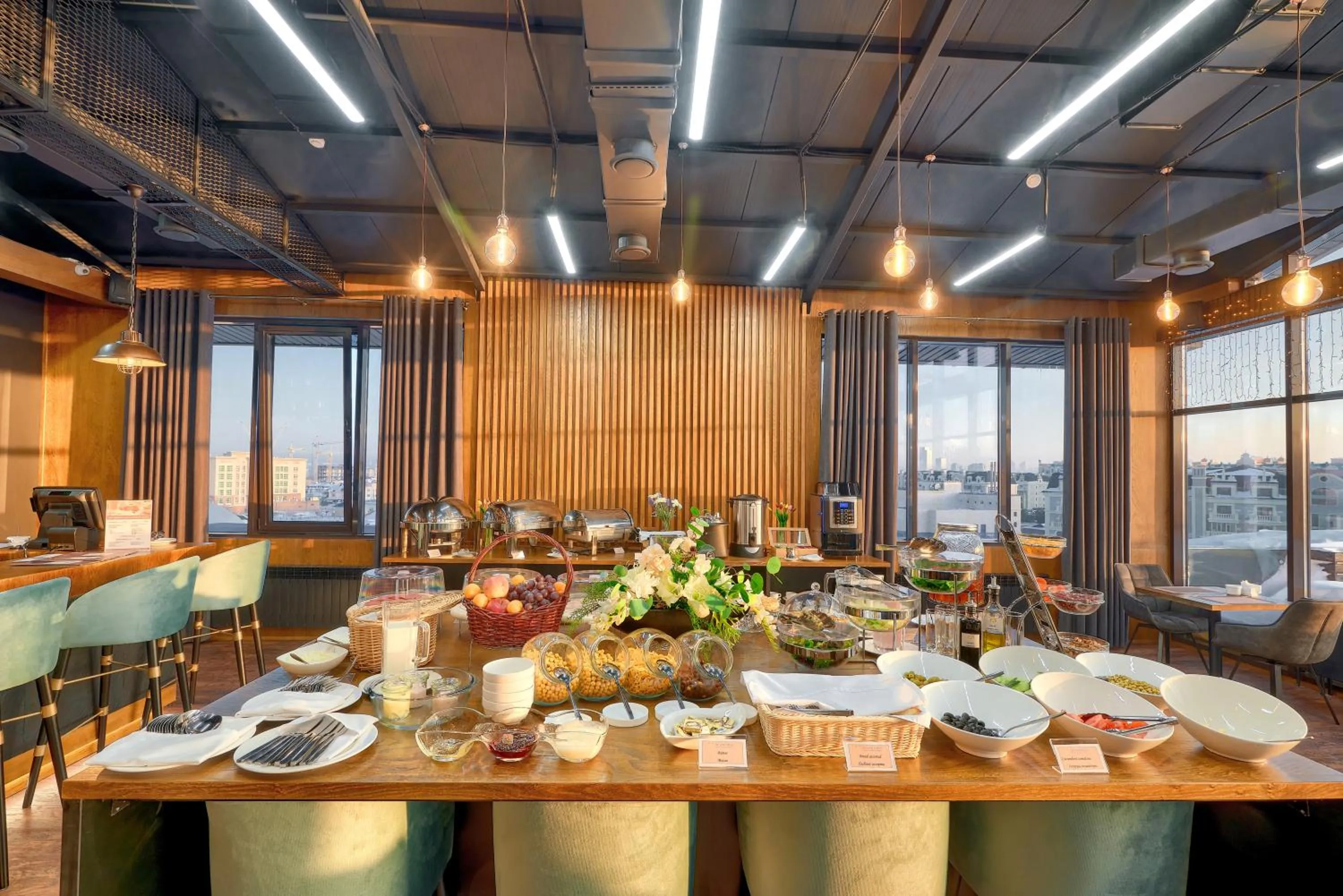 Restaurant/places to eat in Aisha Bibi Hotel & Spa