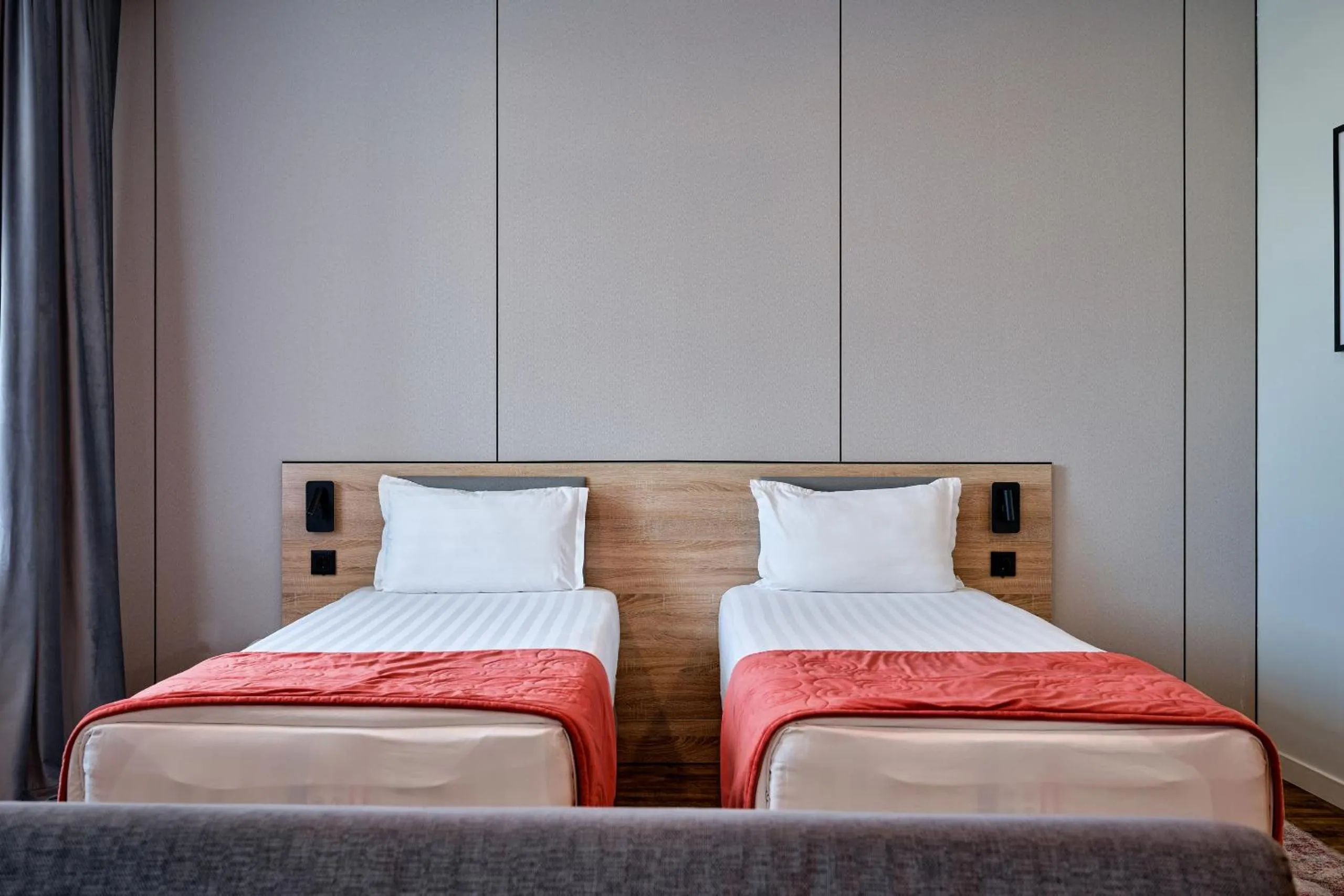 Bed in Aisha Bibi Hotel & Spa