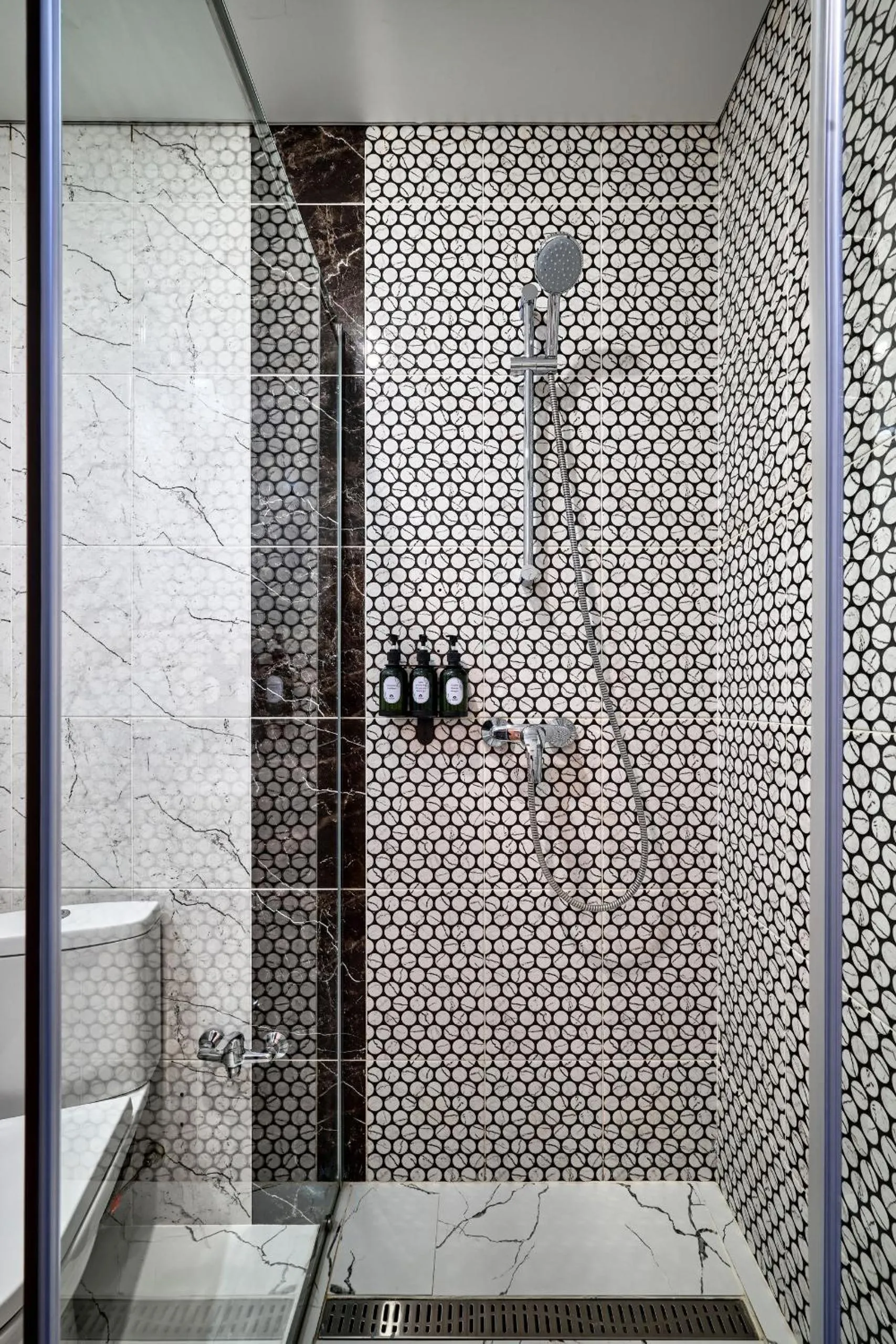 Shower in Aisha Bibi Hotel & Spa
