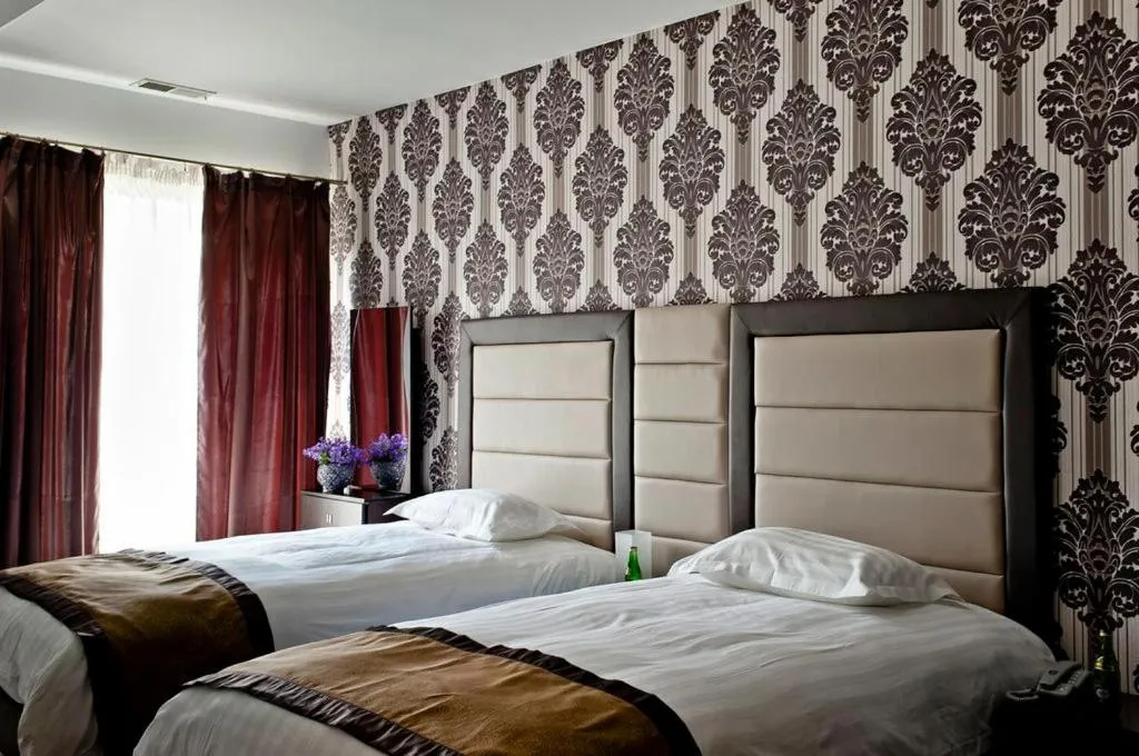 Bed in Hotel Borowina