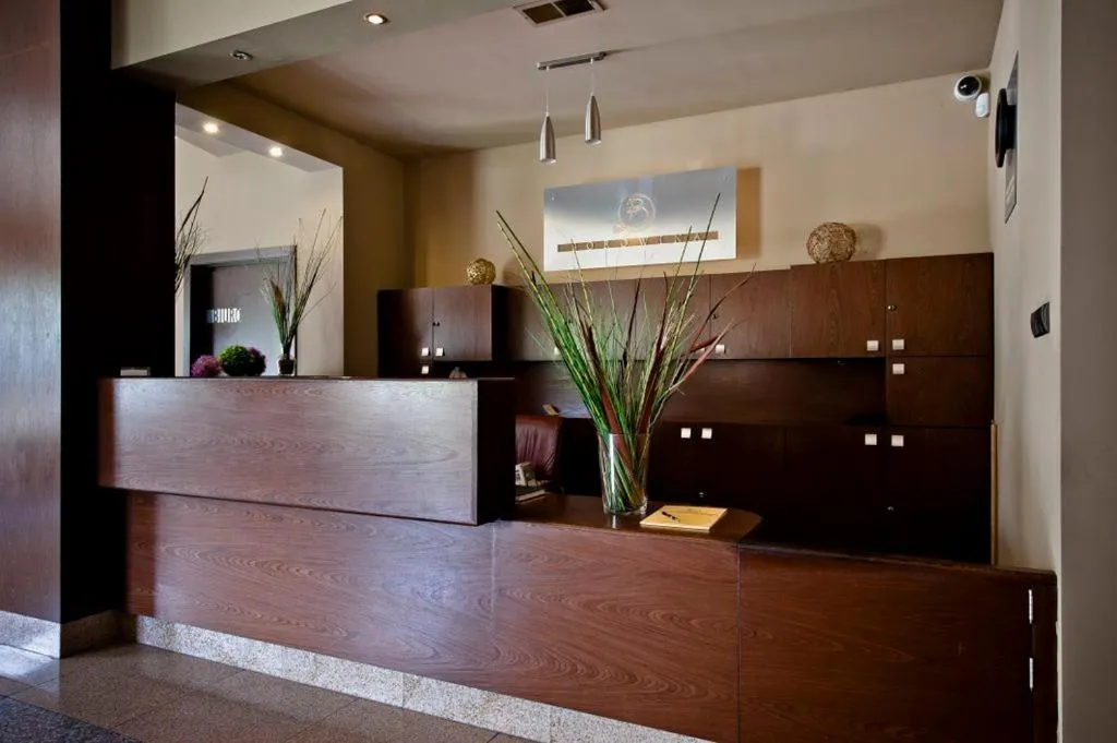Lobby or reception in Hotel Borowina