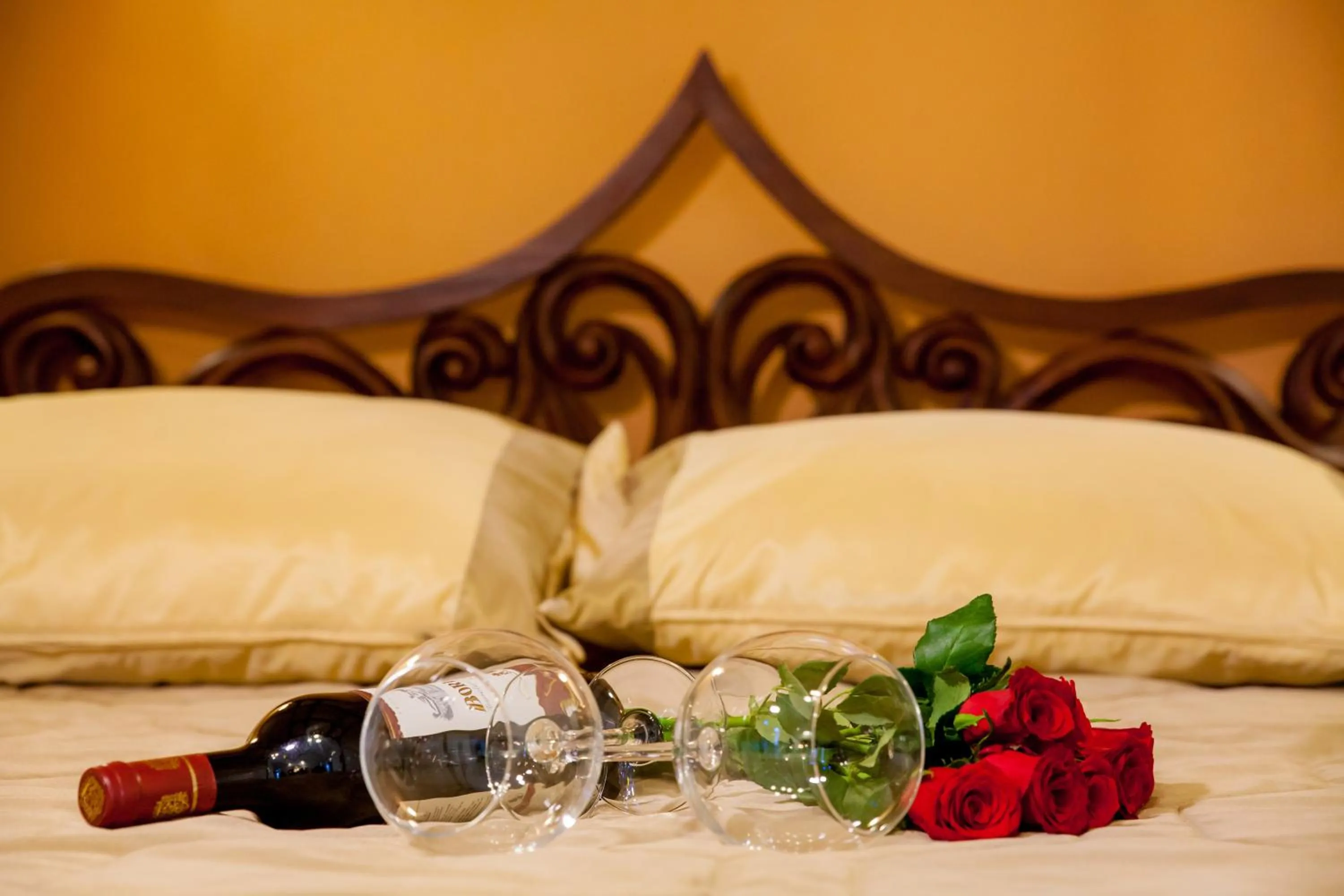 Decorative detail, Bed in Lions Nine