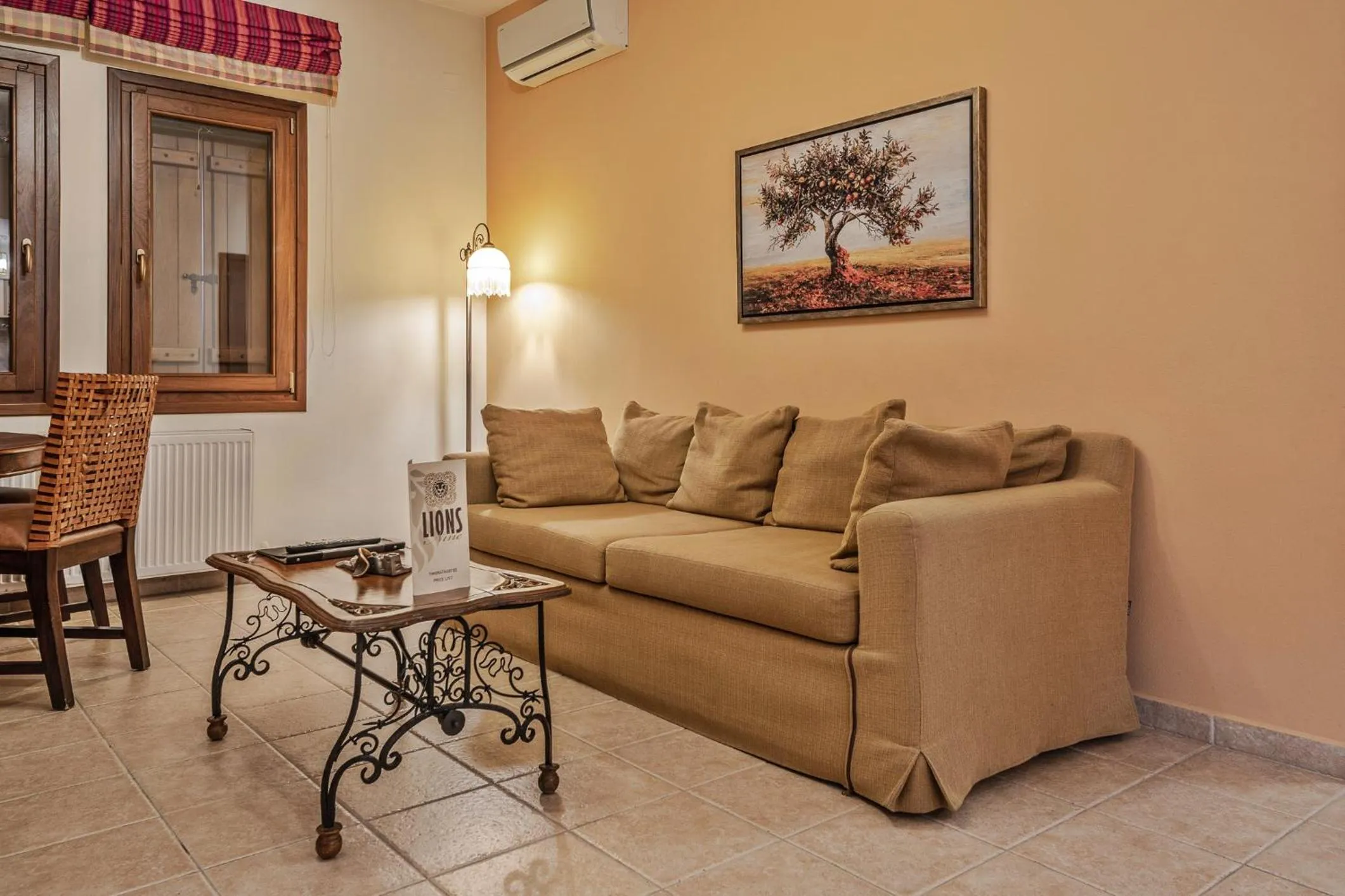 Seating area in Lions Nine