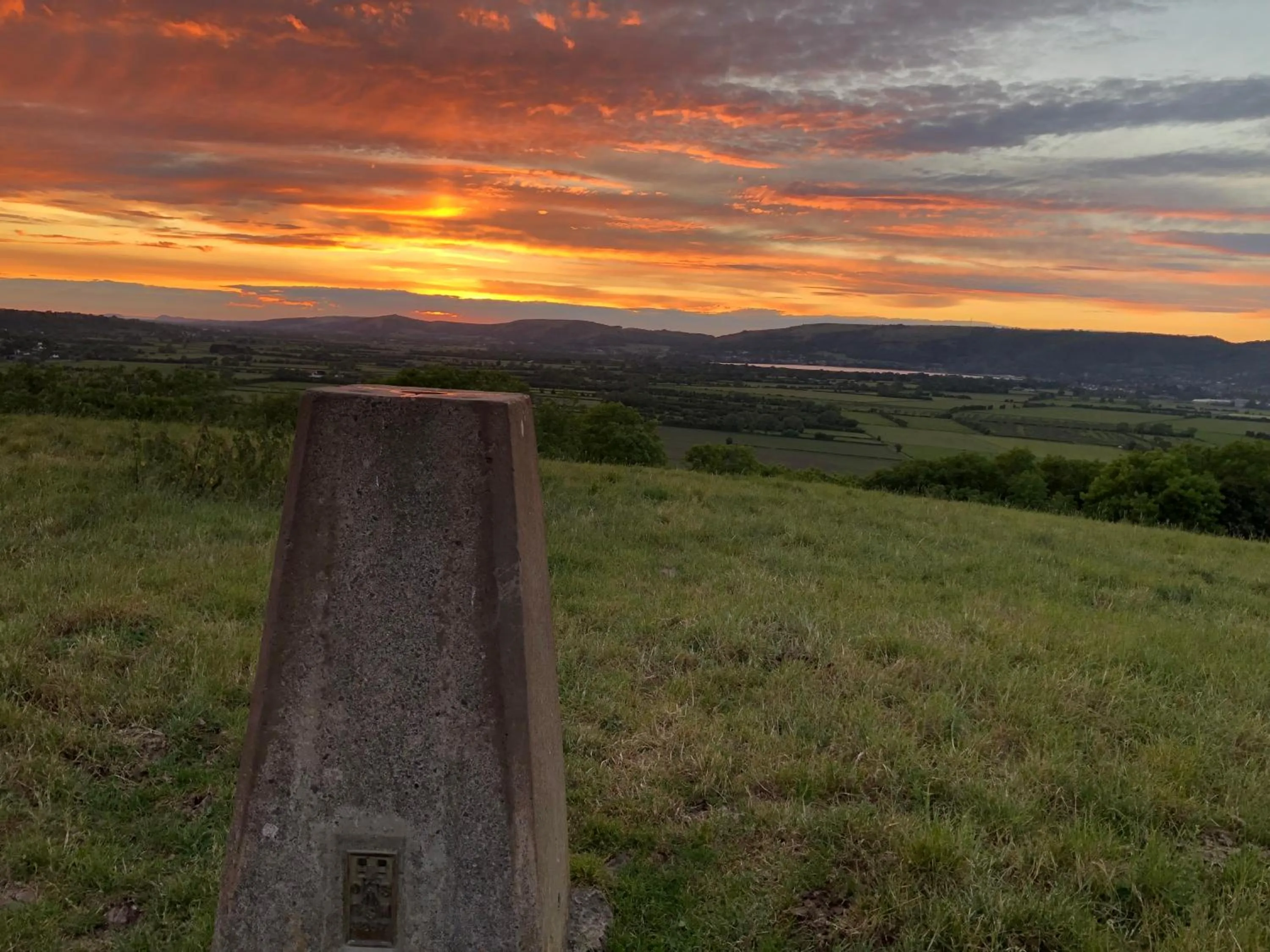 Natural landscape in Tor Farm Lodge