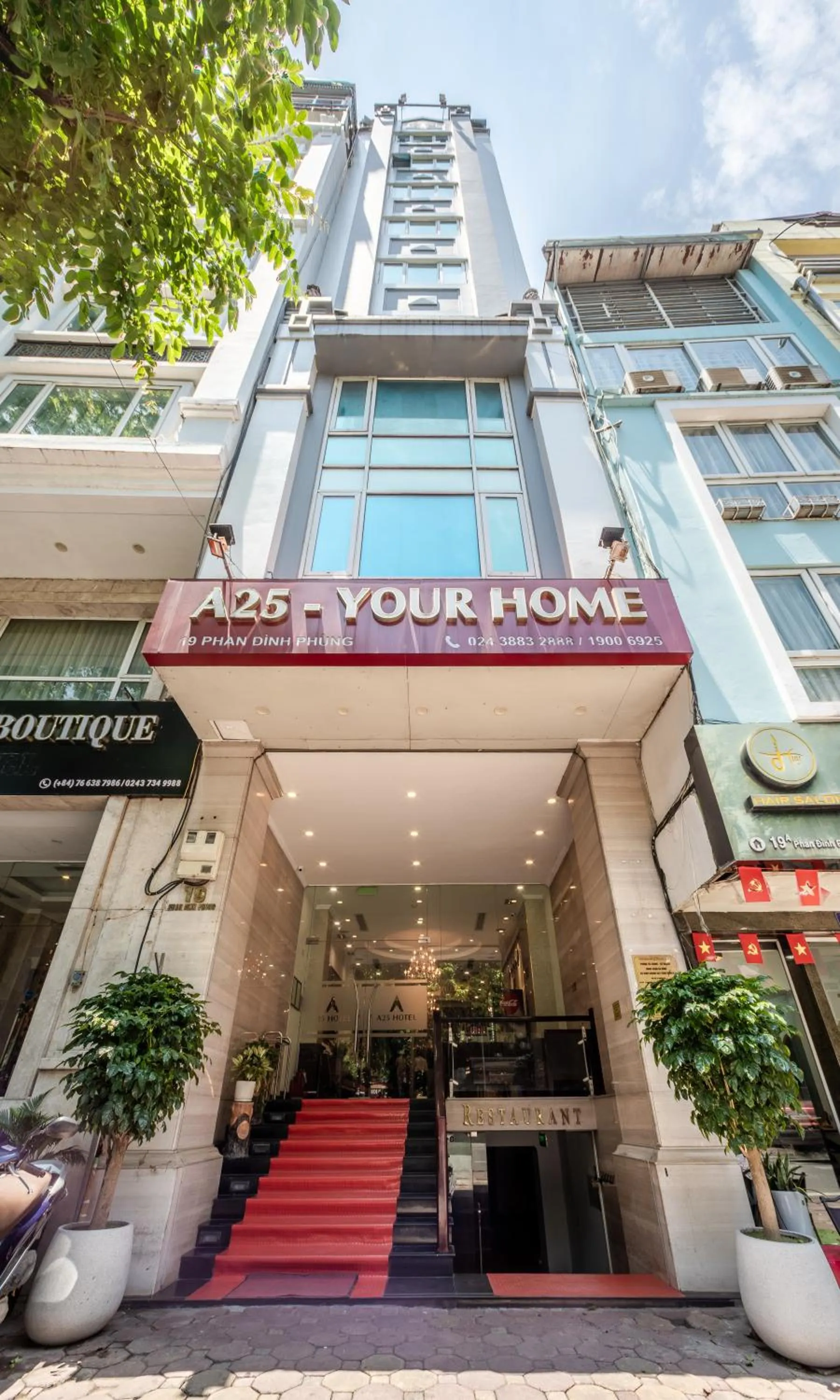 Property building in A25 Hotel - 19 Phan Đình Phùng