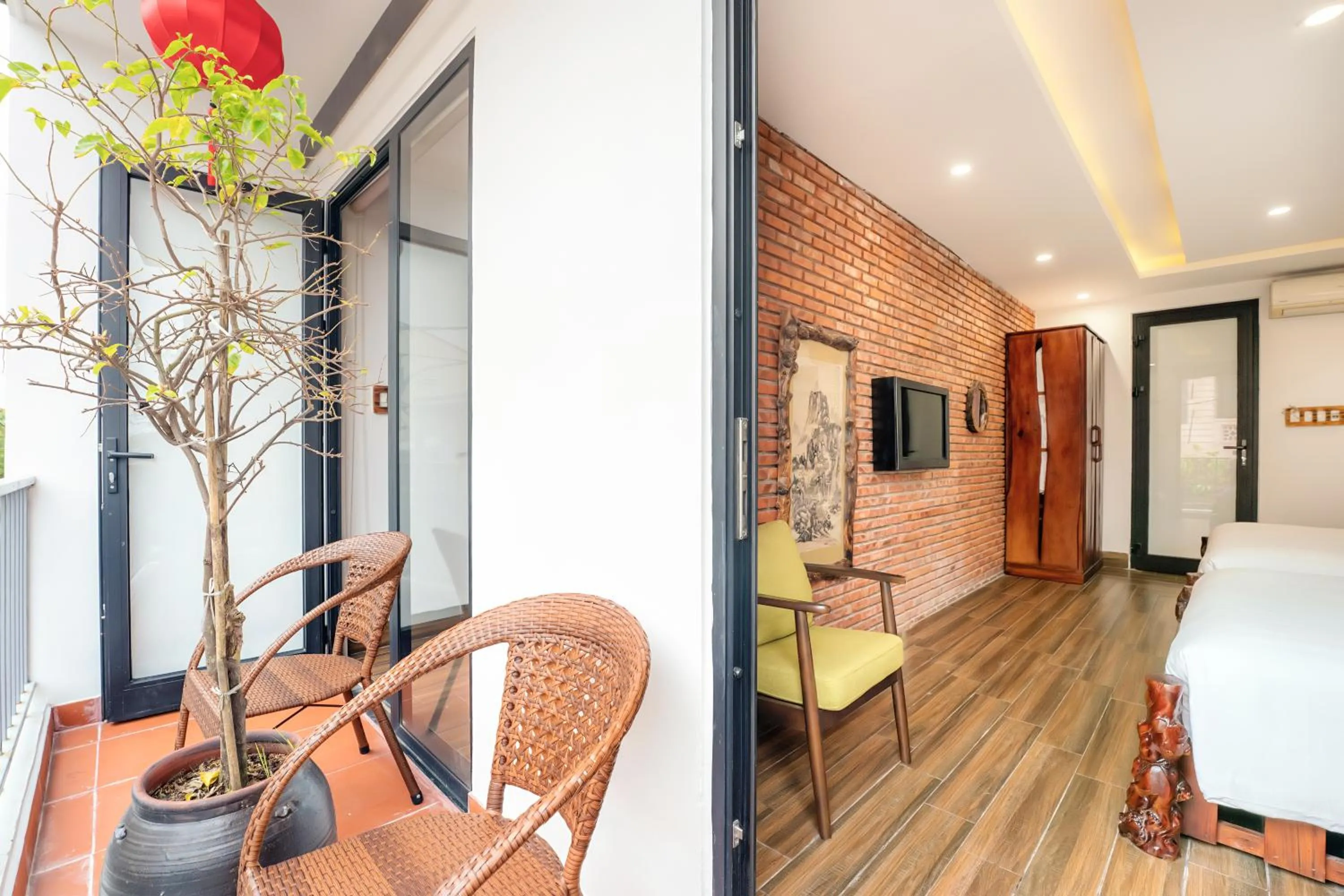 Bed in La An Old Town Hotel