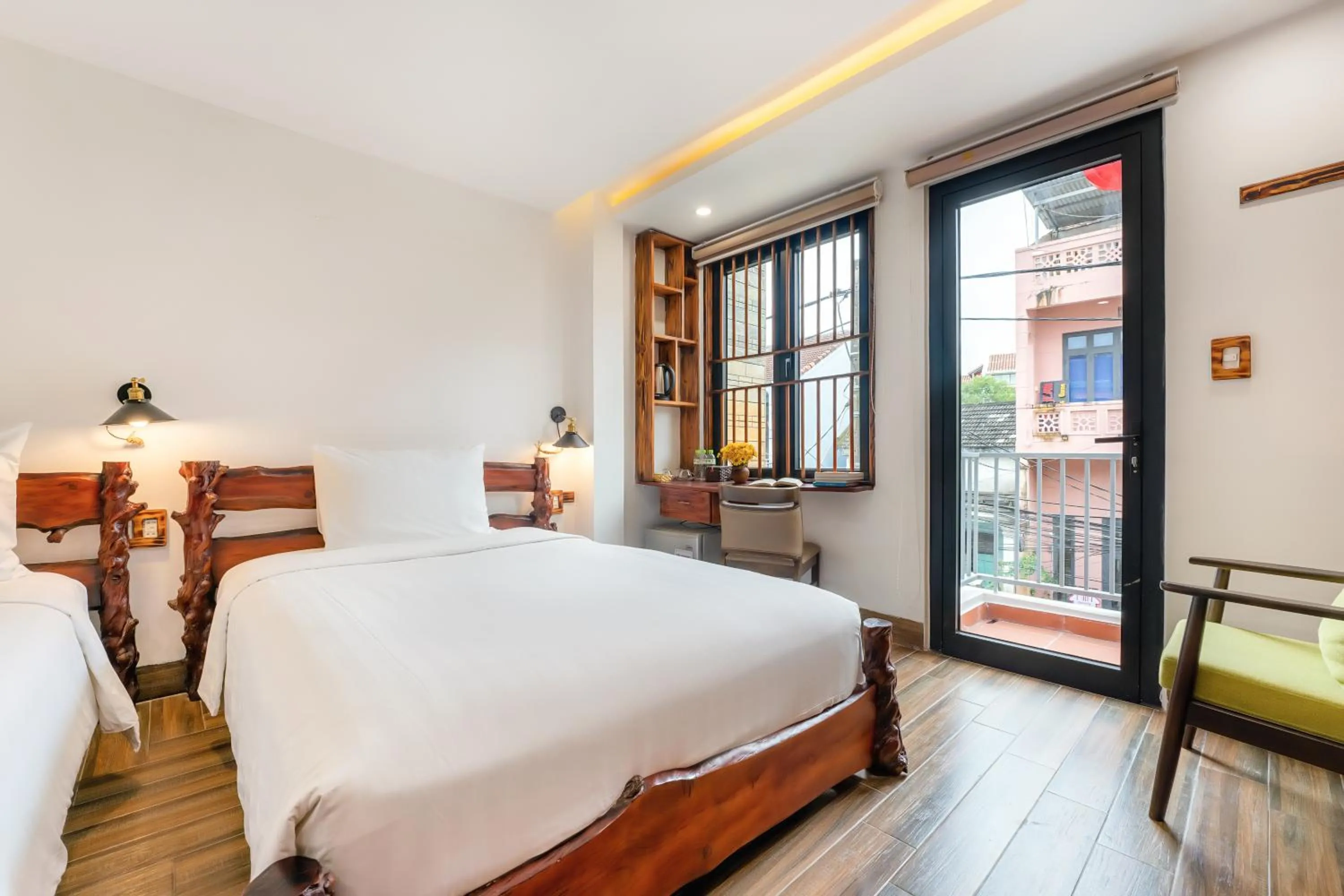 Bed in La An Old Town Hotel