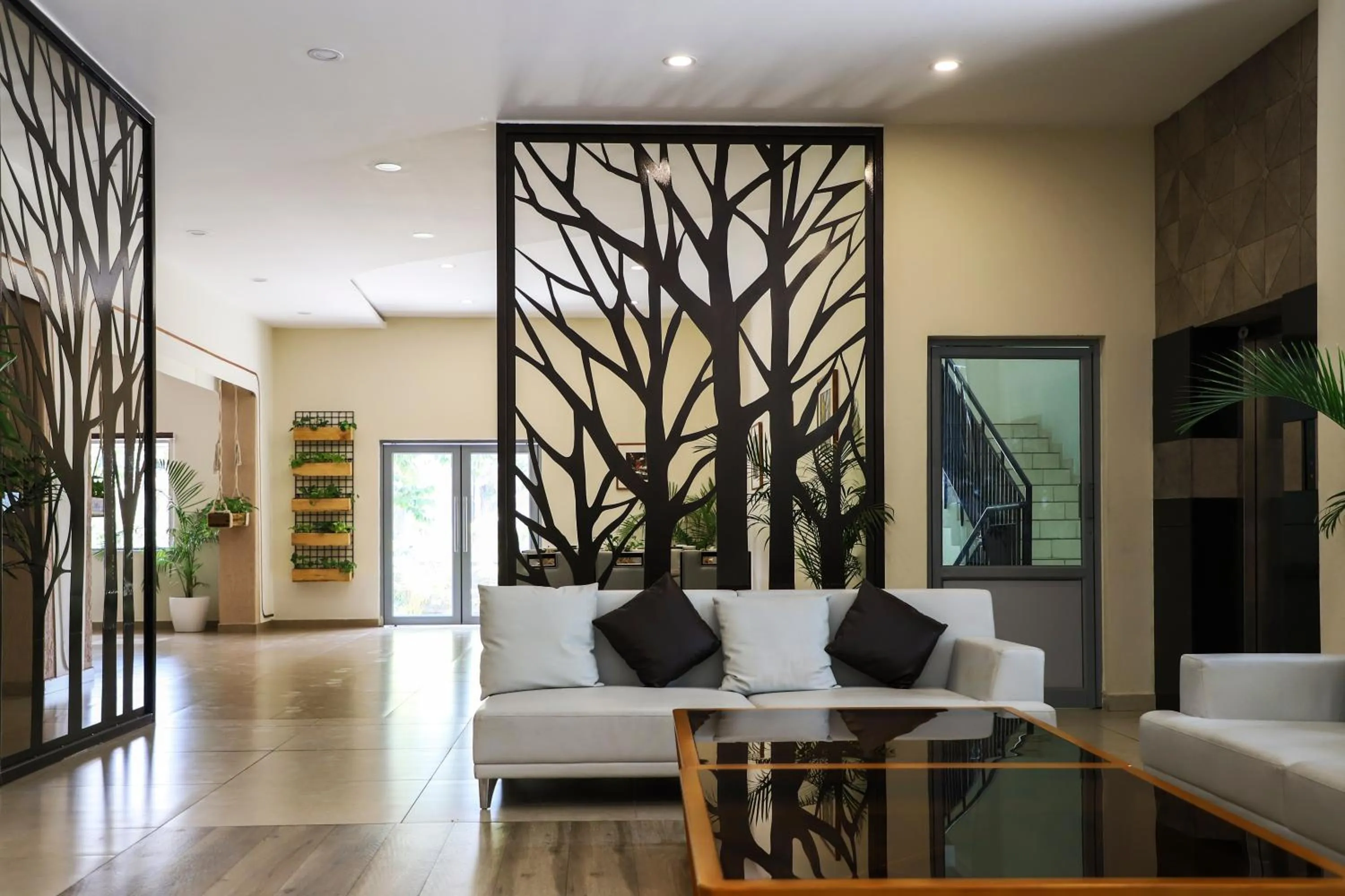 Lobby or reception in juSTa Rangers Munnar