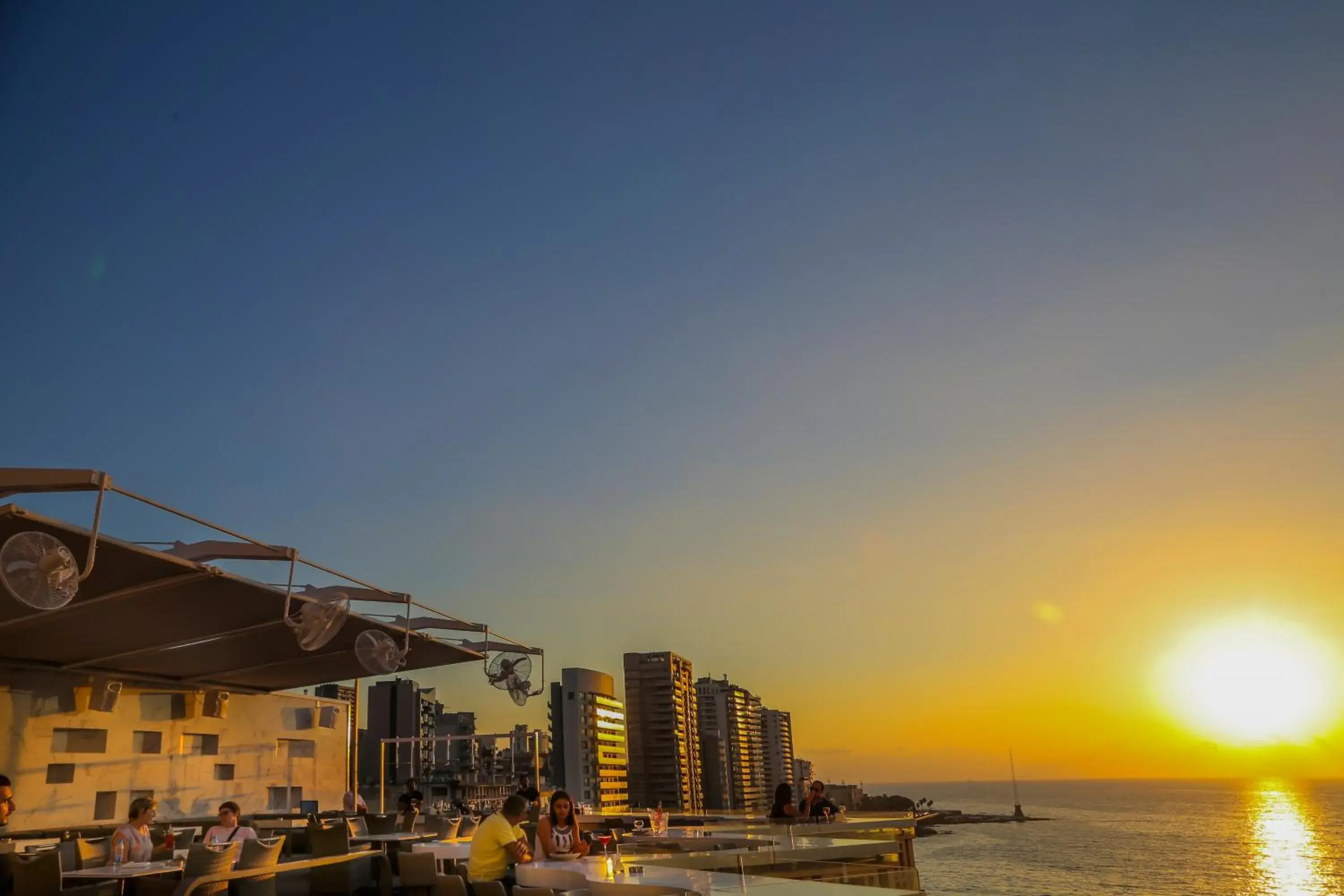 Lounge or bar in Bayview Hotel Beirut Lounge or bar in Bayview Hotel Beirut