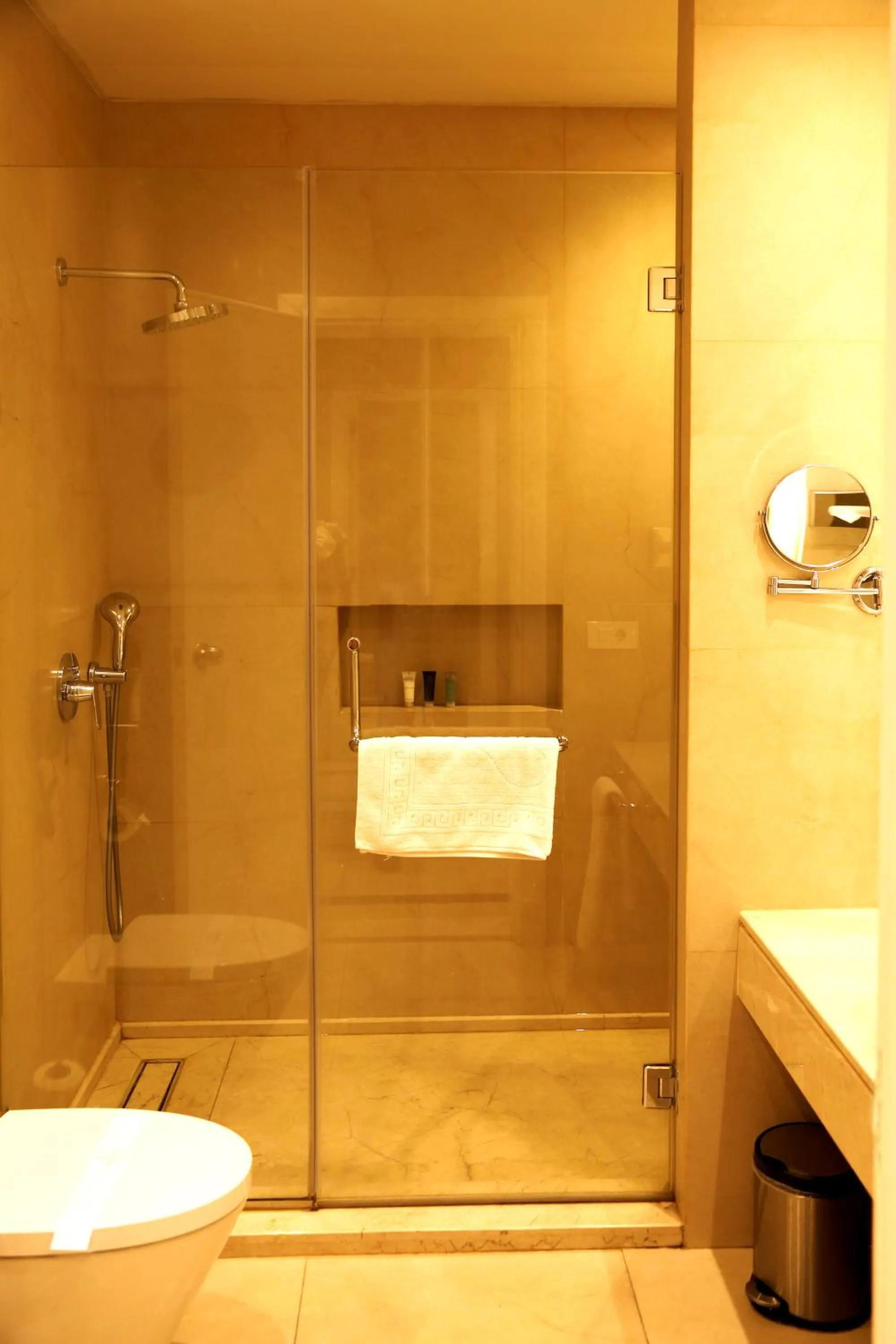 Shower in Bayview Hotel Beirut